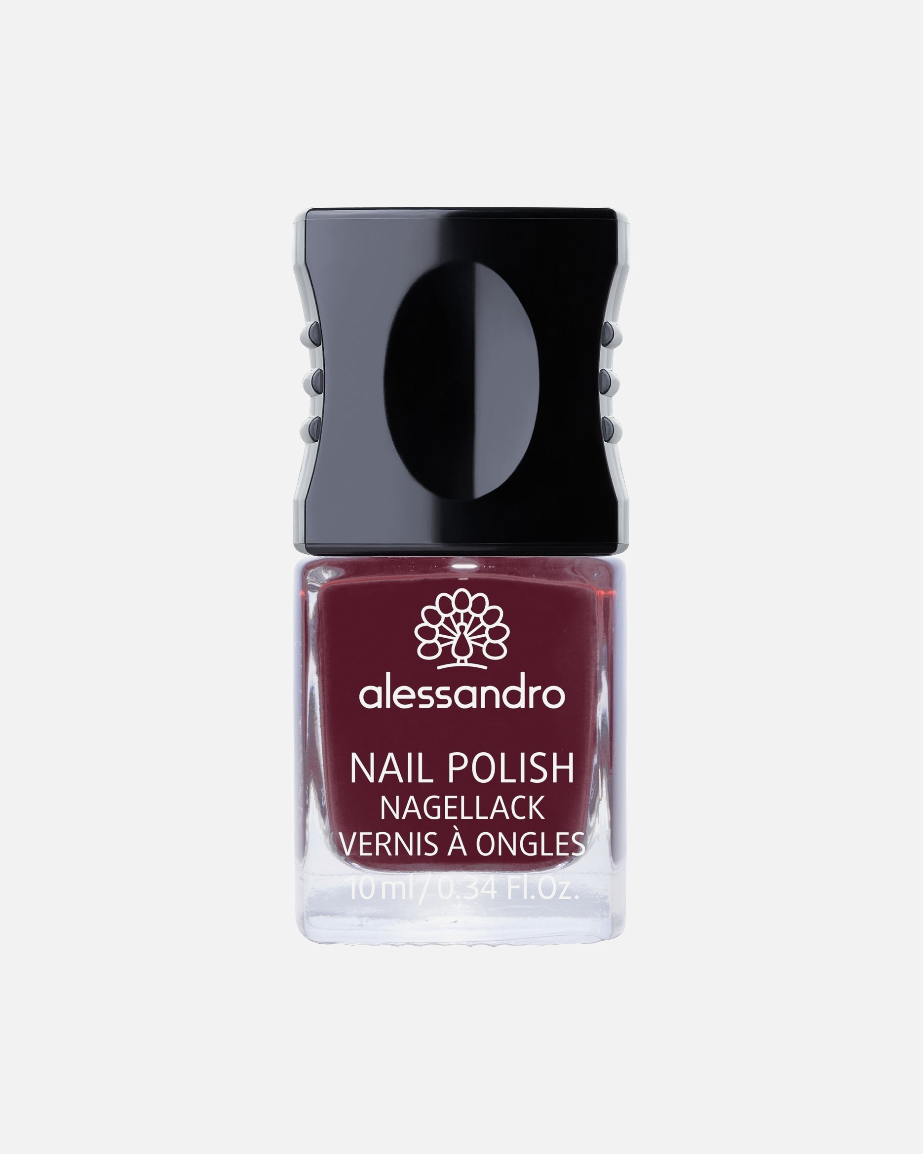 Vernis pour Unisexe Alessandro Fini Opaque 905 - ROUGE NOIR