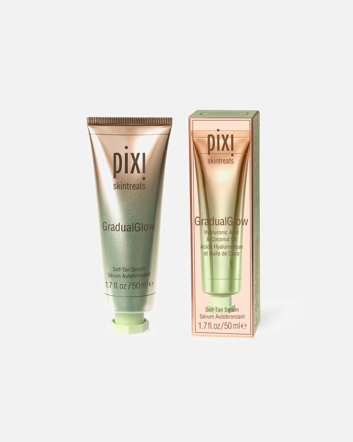Auto-bronzant pour Unisexe Pixi GradualGlow Self Tan Serum 50 ml