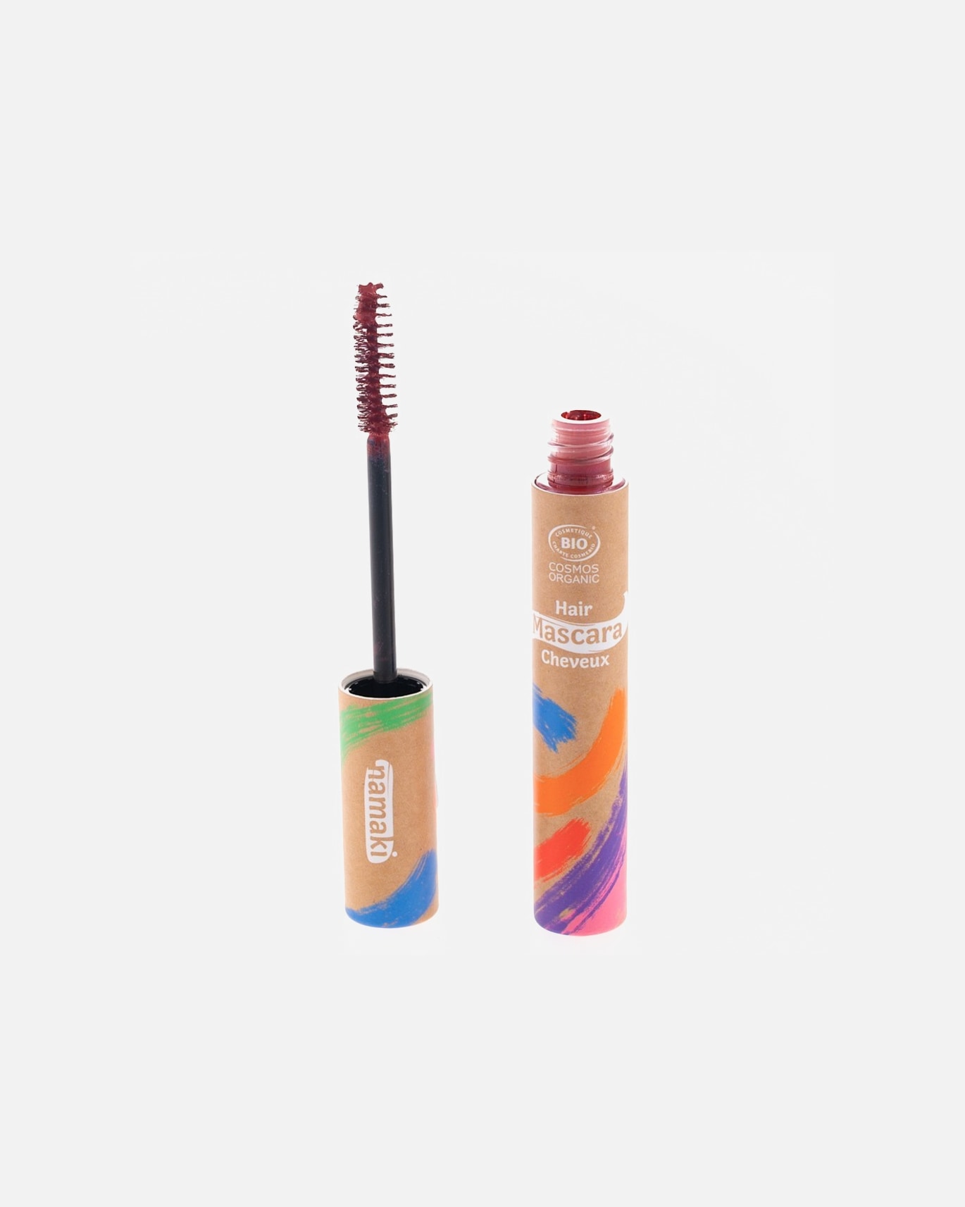 Coloration cheveux pour Unisexe Namaki Mascara cheveux KRAFT - Rose ROUGE