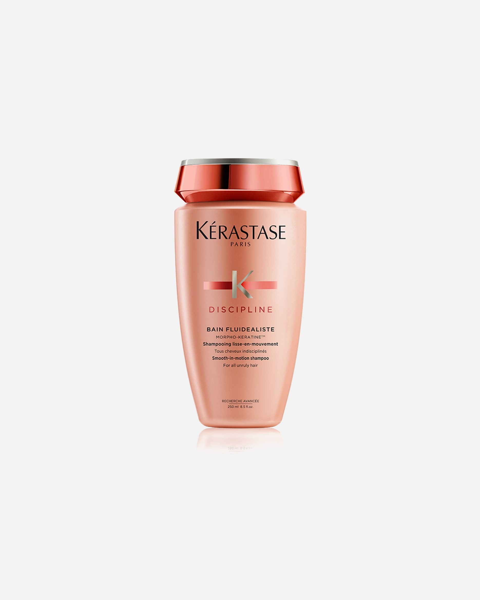 Shampooing pour Femme Kérastase Discipline Sans sulfates anti-frisottis pour cheveux indisciplinés et sursollicités 250 ml