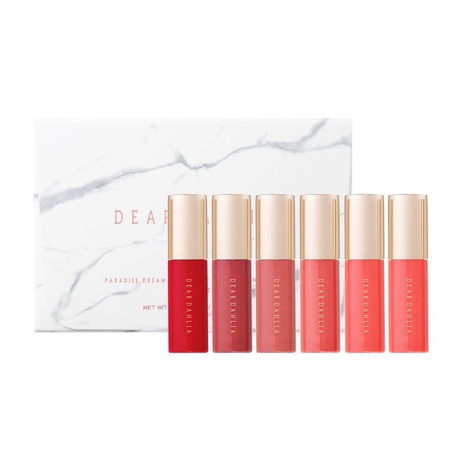 Dear Dahlia - Paradise Dream Velvet Lip Mousse Mini 6 Rouge à lèvres 1 pieces Rouge foncé unisex