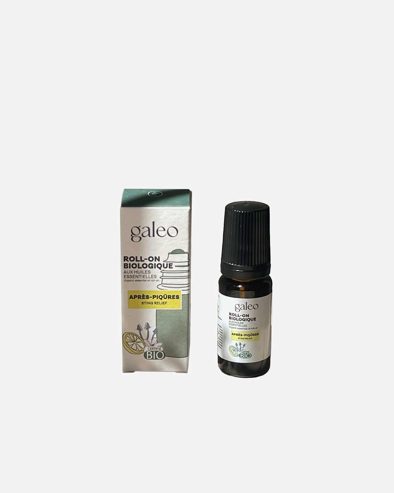 Huile essentielle pour Unisexe Galeo Roll-on aux huiles essentielles bio apres piqures 10 ml