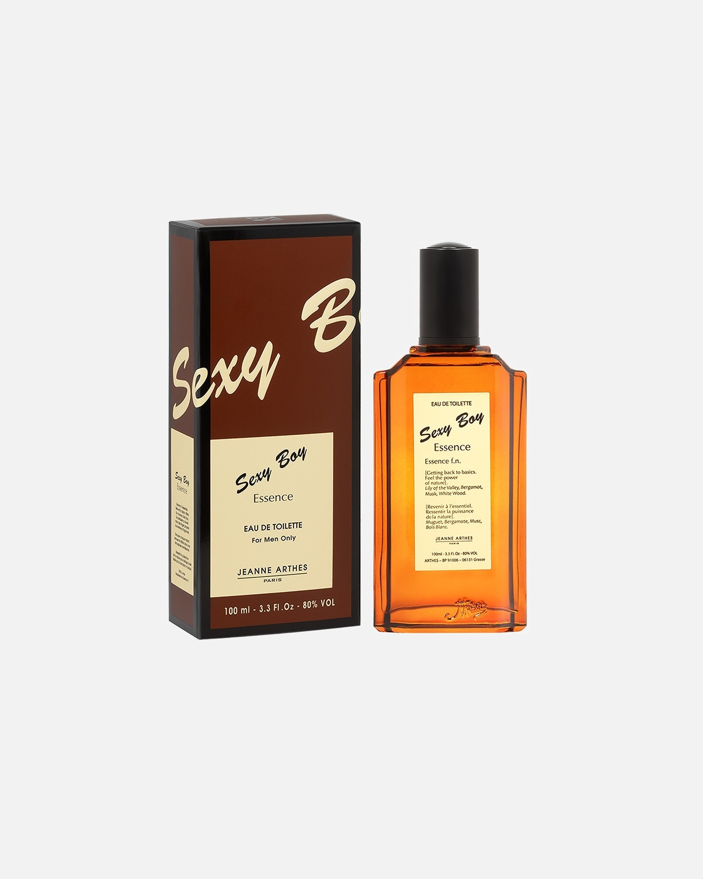 Eau de toilette pour Homme Jeanne Arthes Sexy Boy Essence 100 ml
