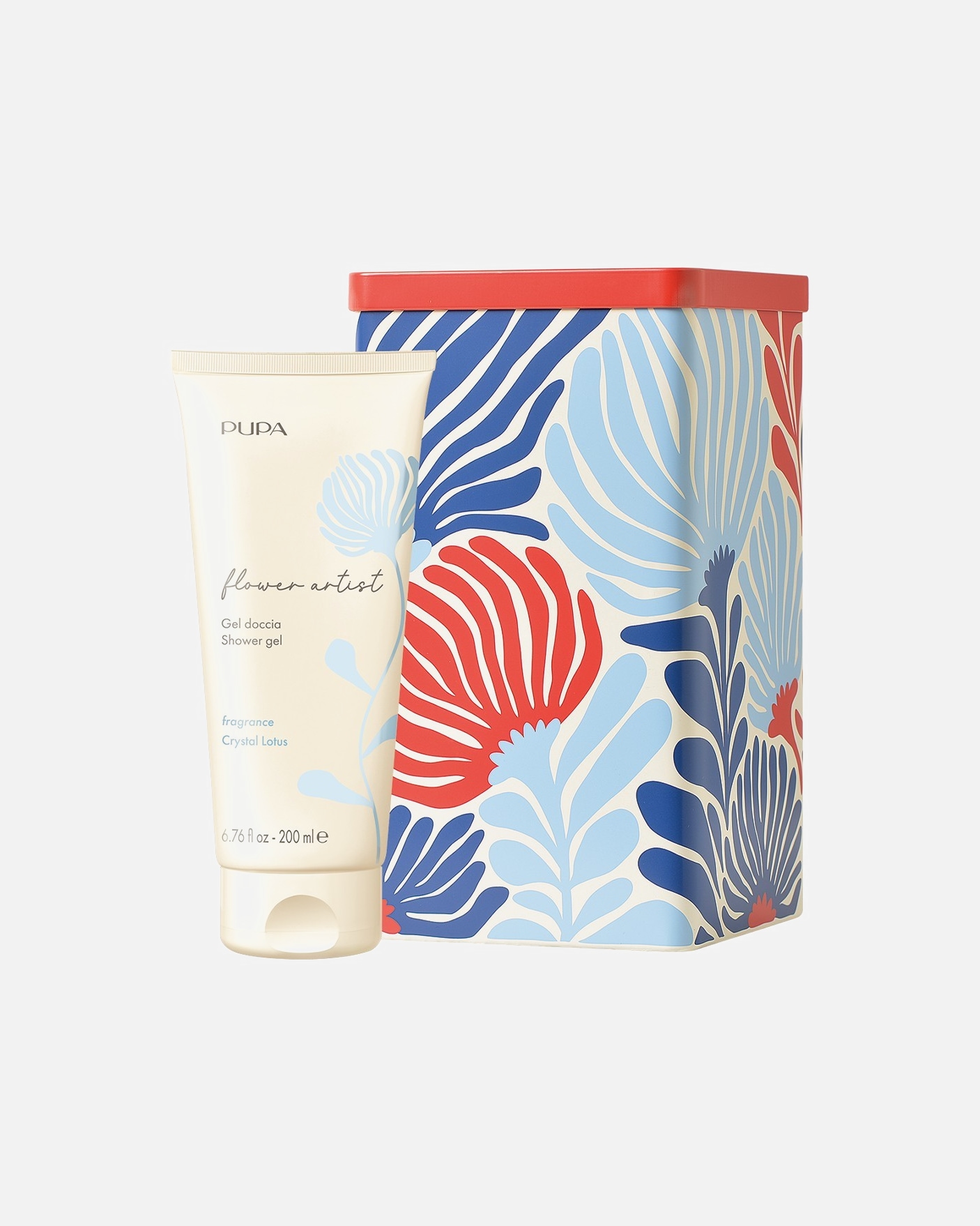 Gel douche pour Femme PUPA Milano Flower Artist 004 - CRYSTAL LOTUS