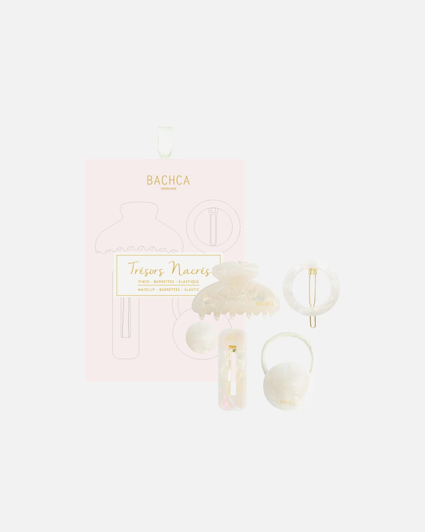 Coffret soin cheveux pour Femme Bachca Trésors Nacrés 1 unité