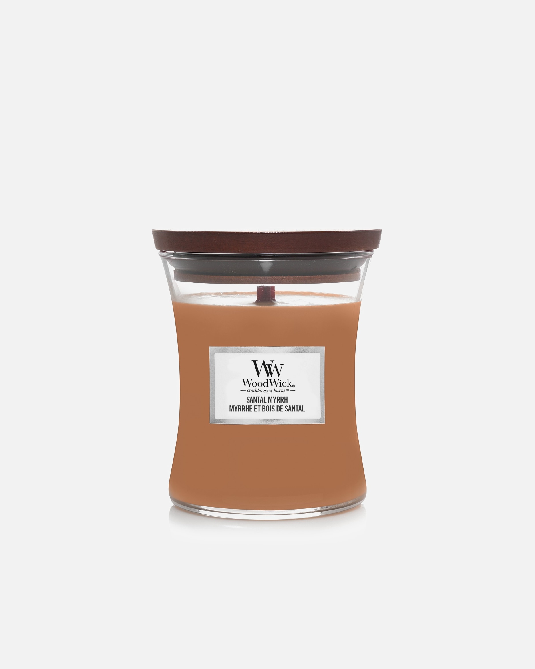 Bougie pour Unisexe WoodWick ELLIPSE SANTAL MYRRHE 275 g