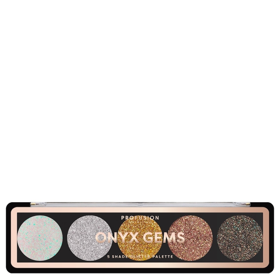 Profusion - Palette Yeux Glitter Onyx Gems Palettes et coffrets 42 g Noir unisex