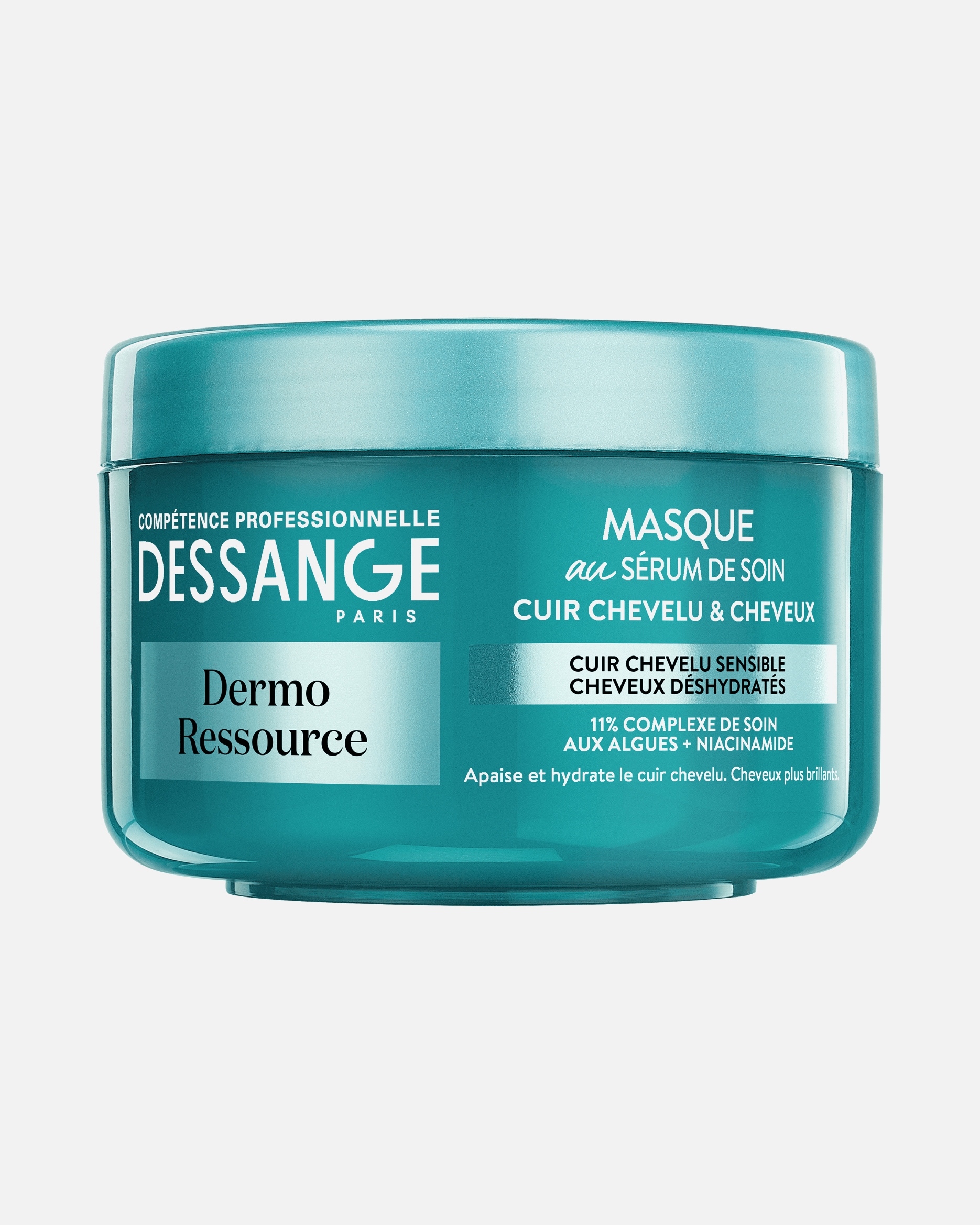 Cure cheveux pour Unisexe Dessange Masque cheveux hydra-apaisant pour cuir chevelu sensible 250 ml