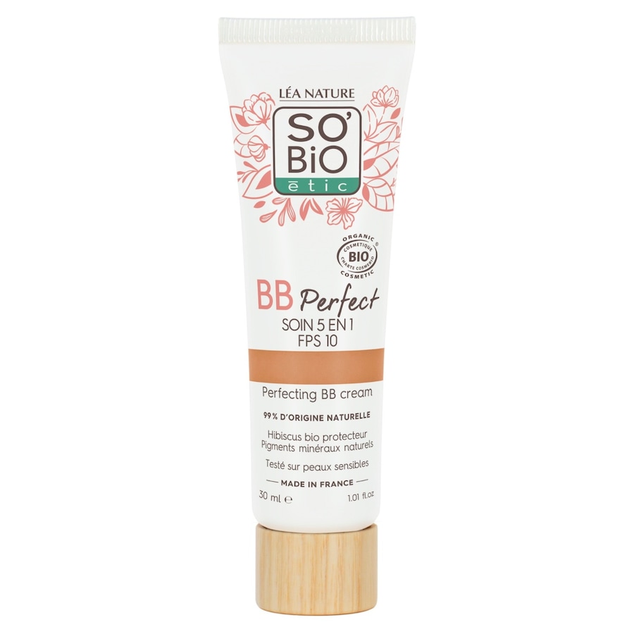 SO BiO étic - BB crème 5 en 1, Perfect BB et CC Crème 30 ml Marron clair unisex