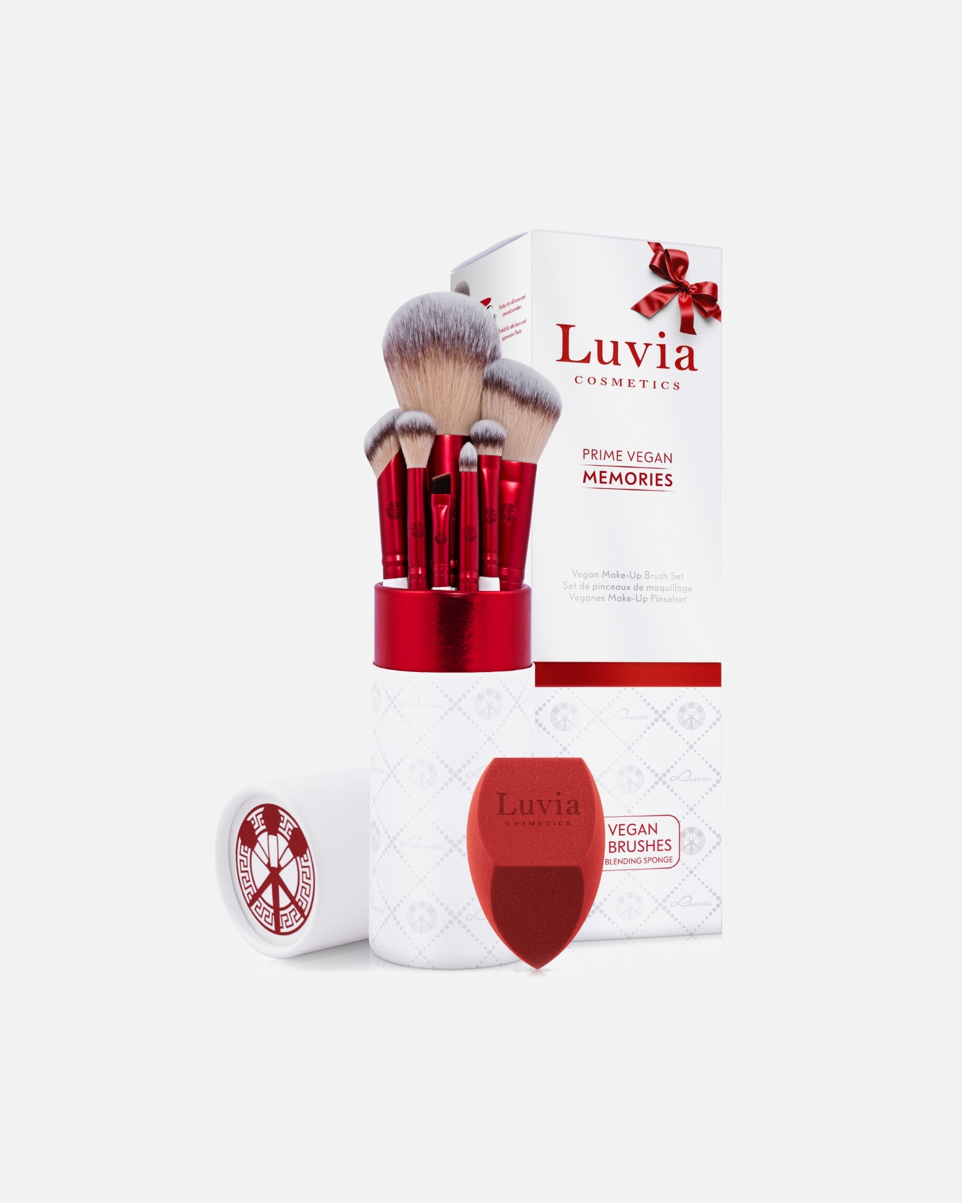 Kit de pinceaux pour Unisexe Luvia Prime Vegan Memories 1 pièce