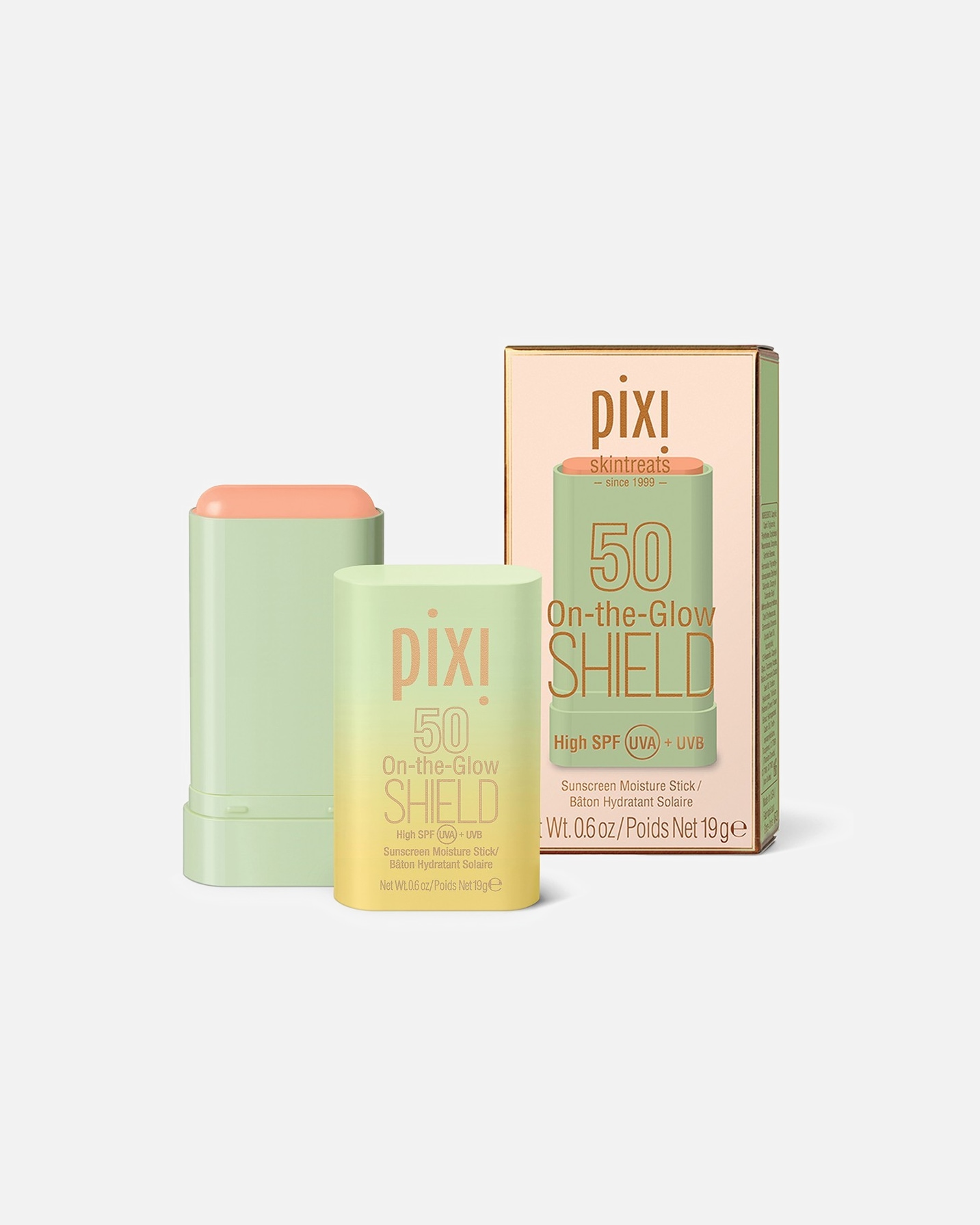 Baume solaire pour Unisexe Pixi SPF On-the-Glow SHIELD 19 g