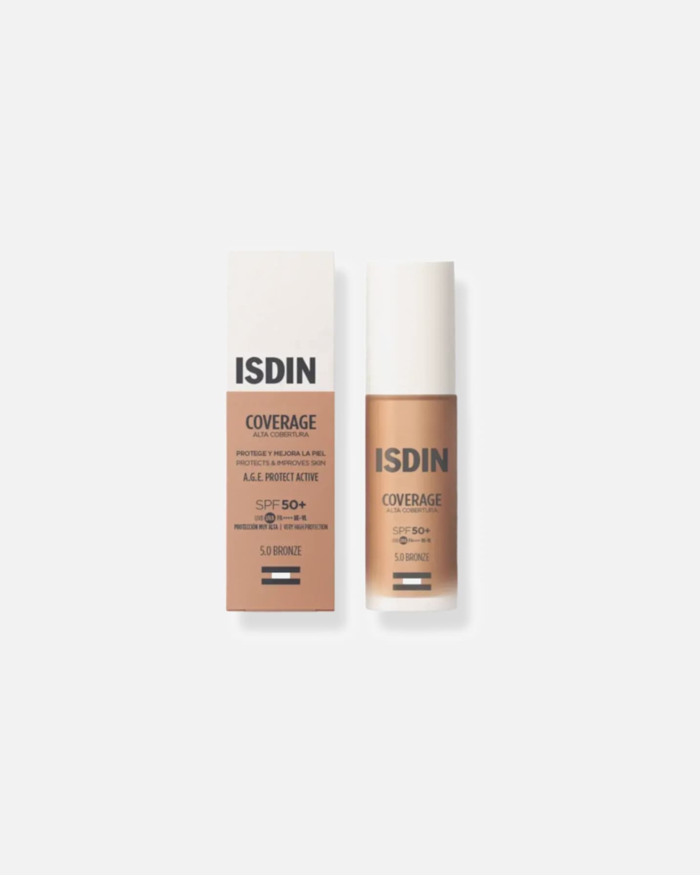 Fond de teint pour Unisexe ISDIN Coverage Bronze