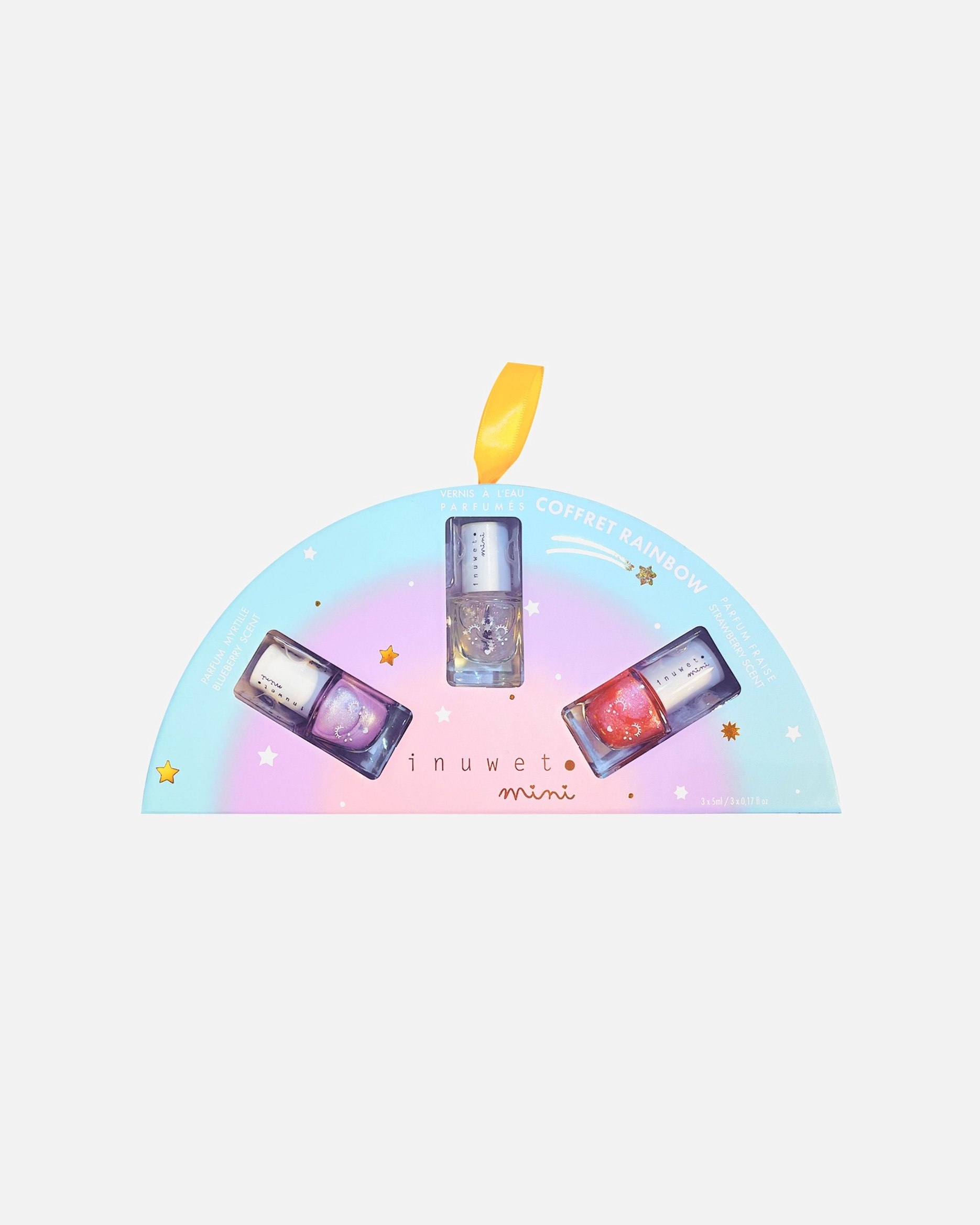 Maquillage pour le visage des enfants pour Unisexe Inuwet RAINBOW TRIO 1 unité