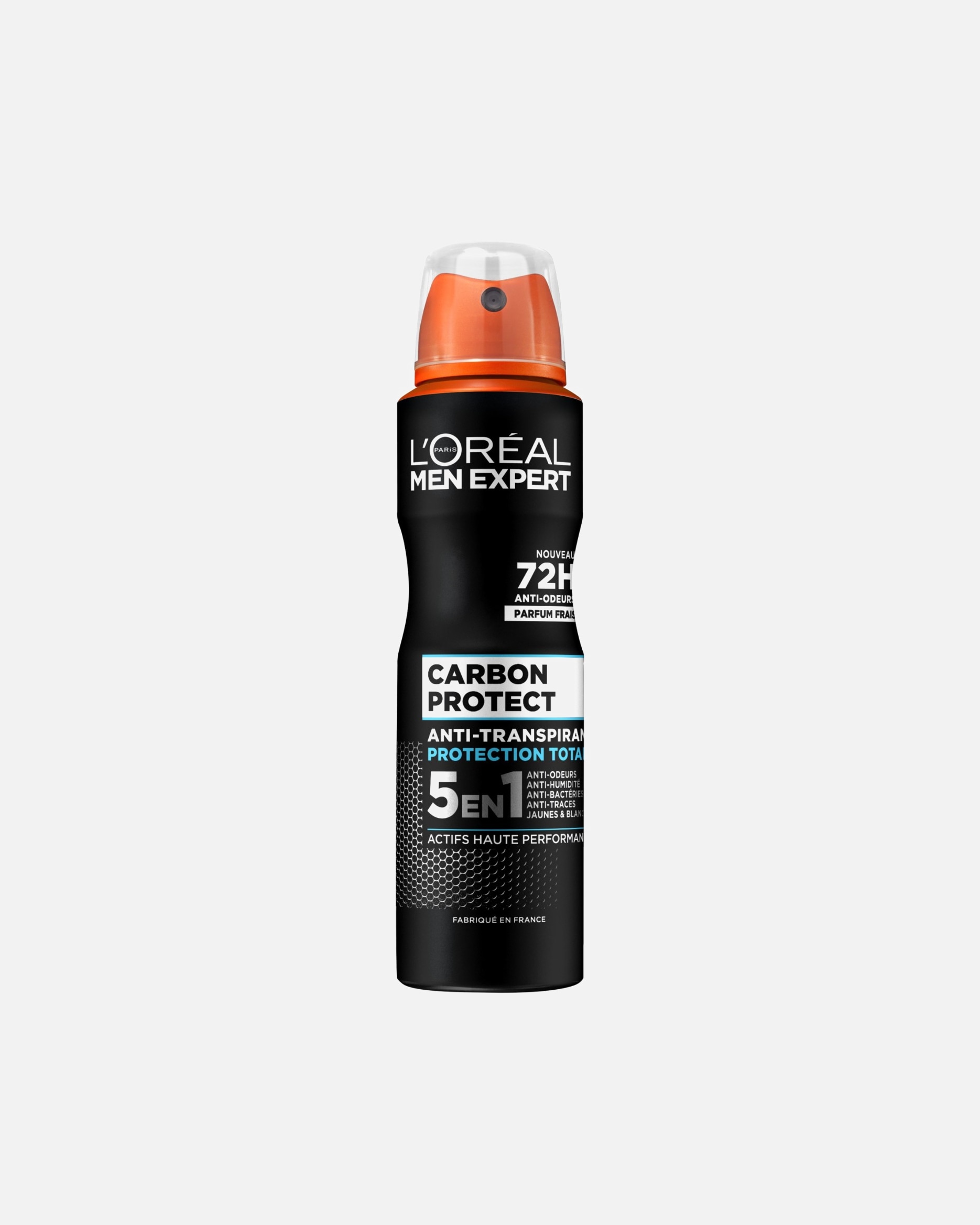 Déodorant pour Homme L´Oréal Men Expert Expert Carbon Protect Déodorant Spray 5en1 - 150 ml