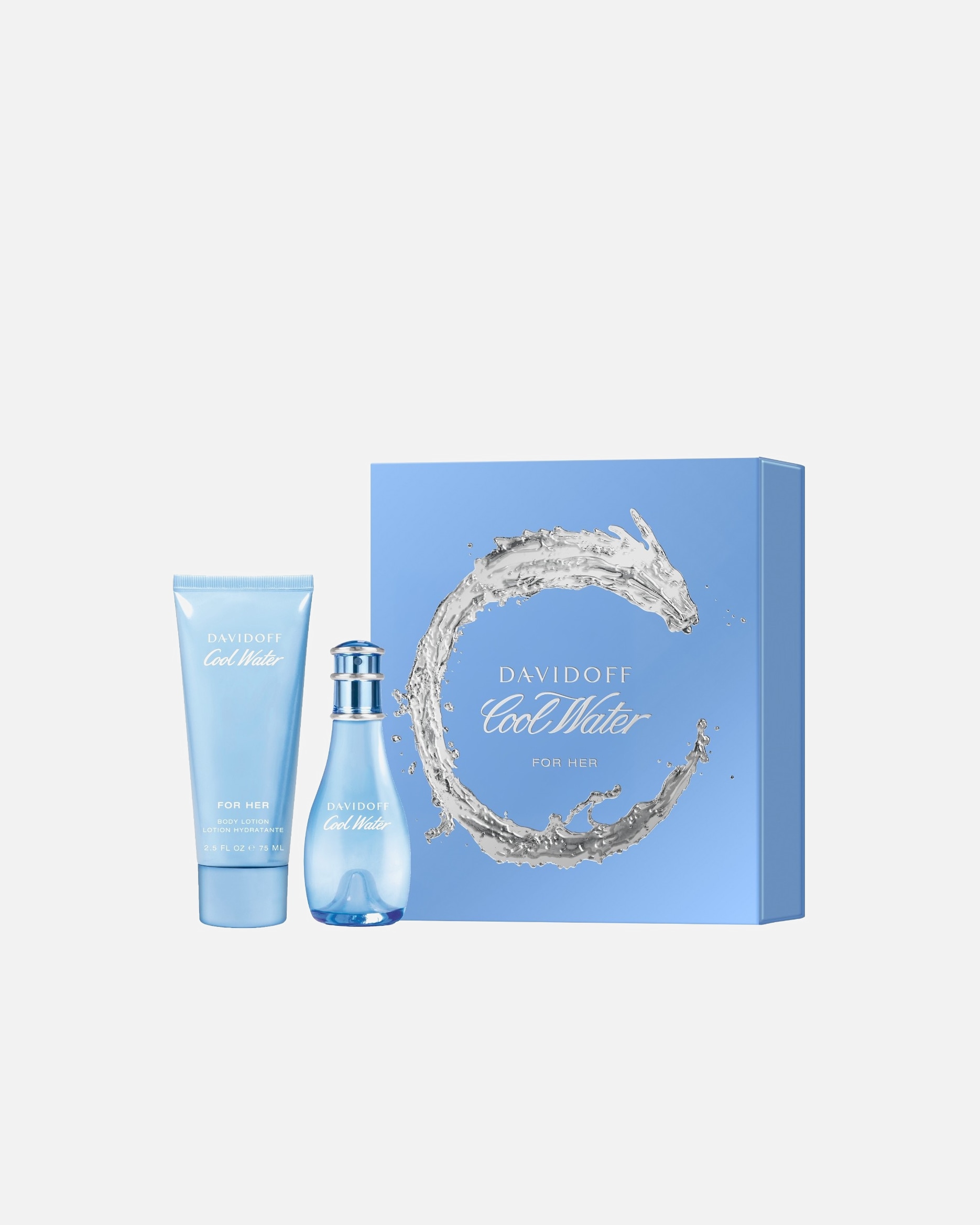 Coffret parfum pour Femme Davidoff Cool Water Woman 1 unité