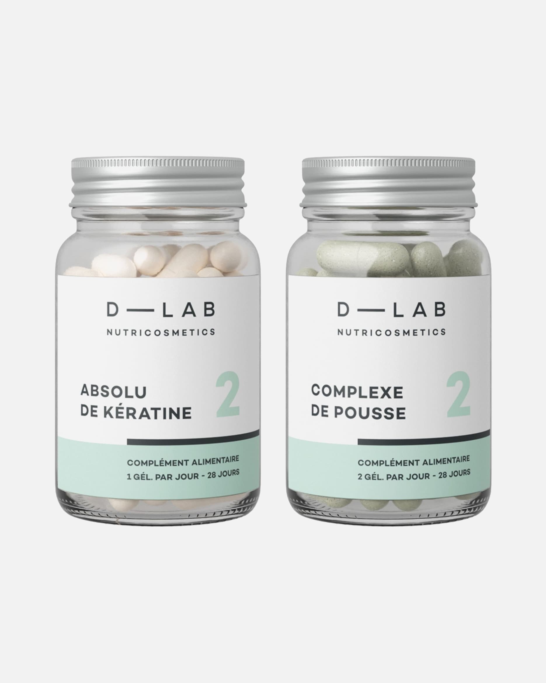 Complément alimentaire pour Unisexe D-LAB NUTRICOSMETICS Nutrition-Capillaire 1 mois