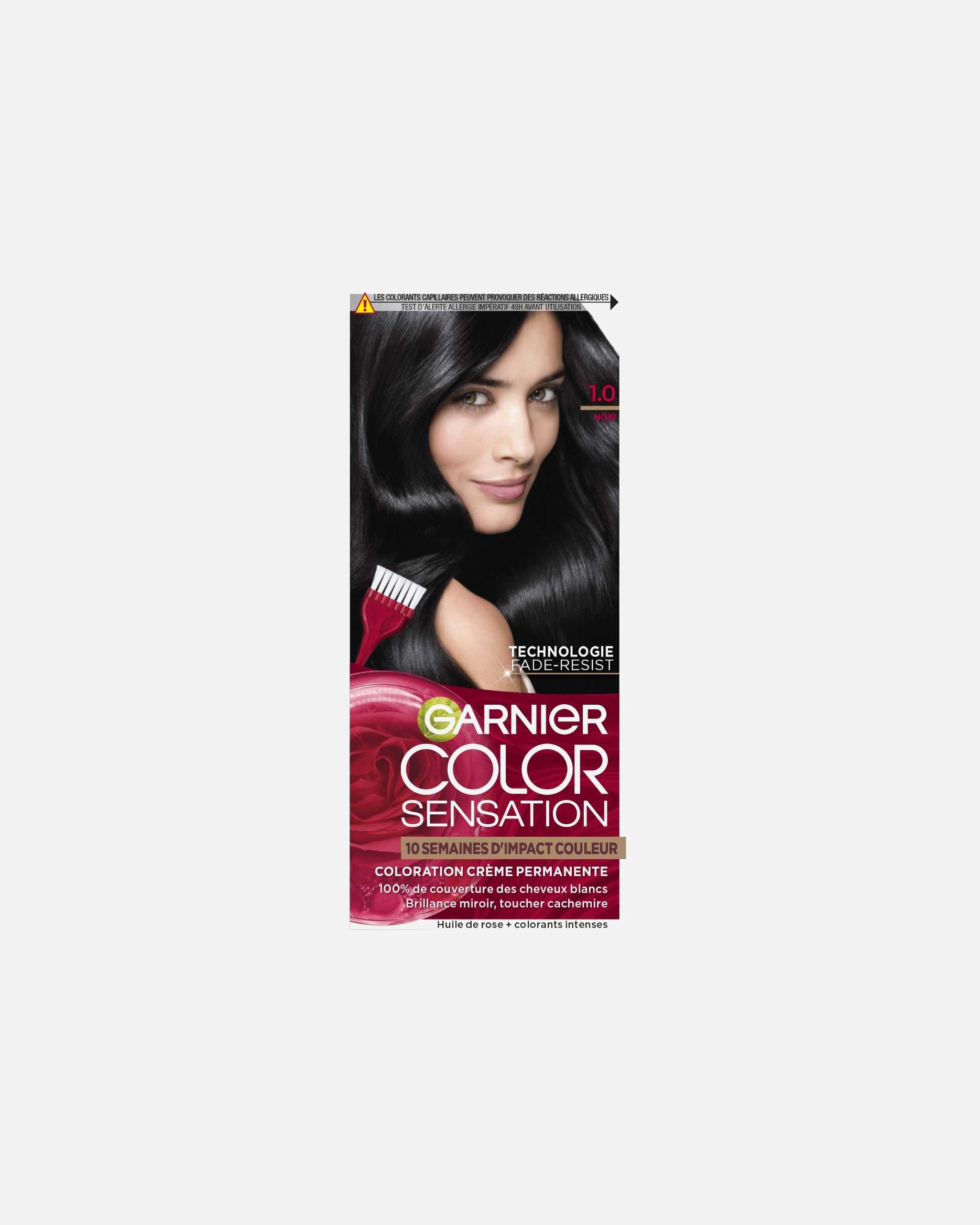 Coloration cheveux pour Unisexe Garnier Coloration Permanente 1.0 Noir