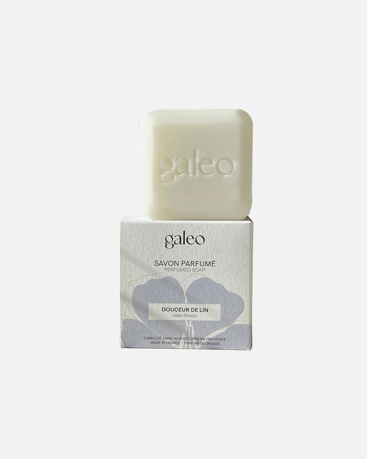Savon pour les mains pour Unisexe Galeo Savon fleur de lin 100 g