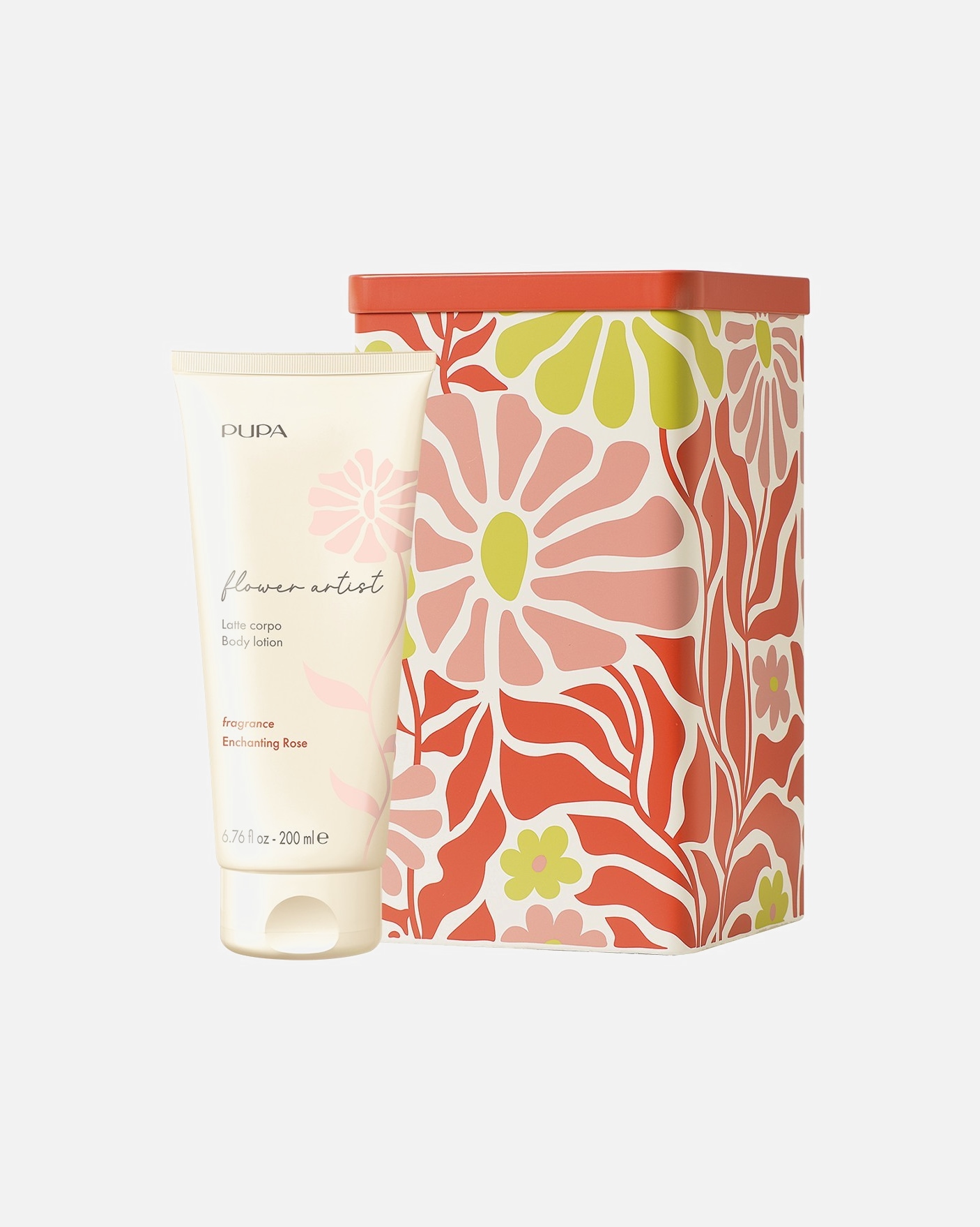 Lait pour le corps pour Femme PUPA Milano Flower Artist 001 - ENCHANTING ROSE