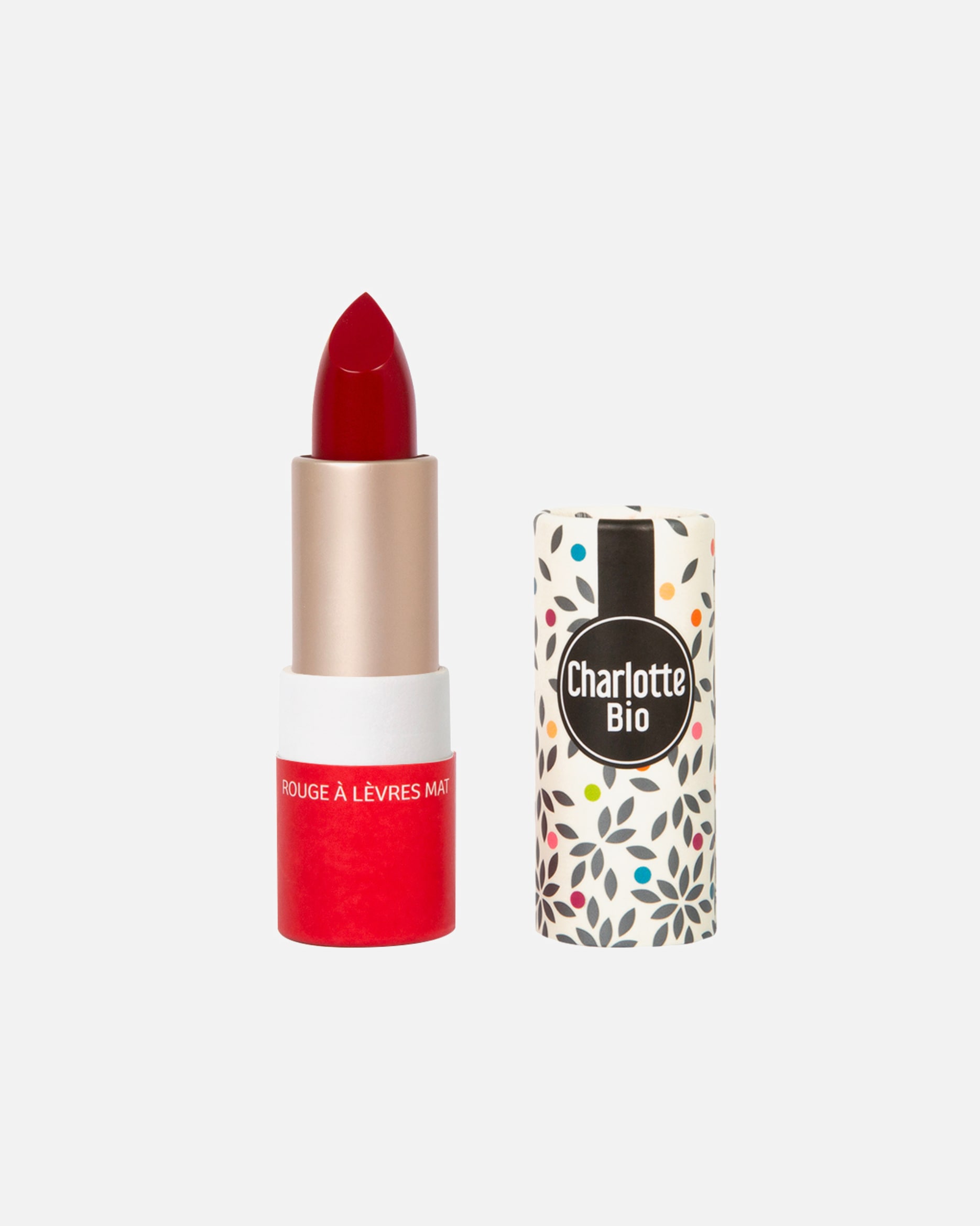 Rouge à lèvres pour Unisexe Charlotte Bio Rouge à lèvres mat Rouge Passion