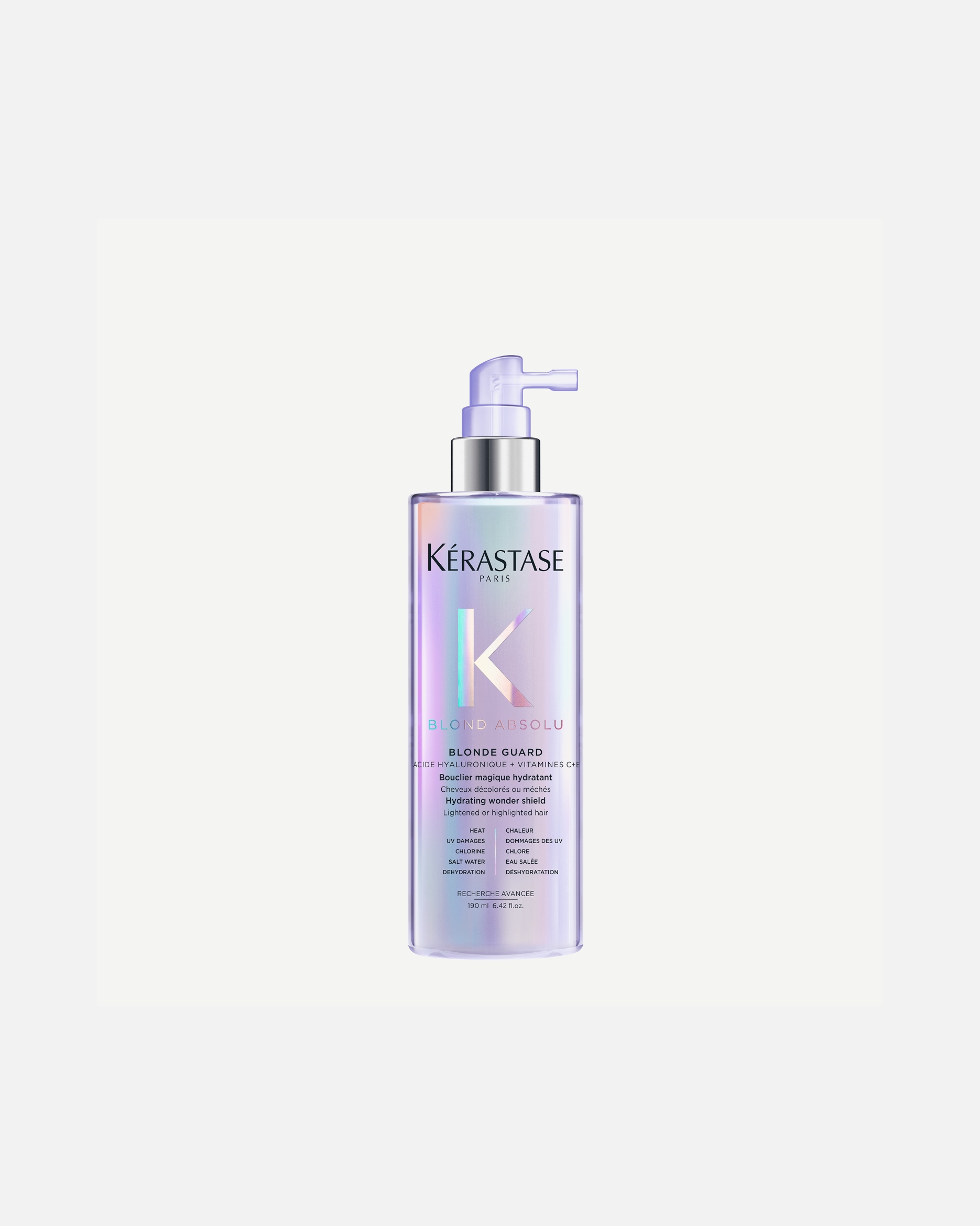 Soin sans rinçage pour Femme Kérastase Blond Absolu Spray bouclier magique hydratant 190 ml