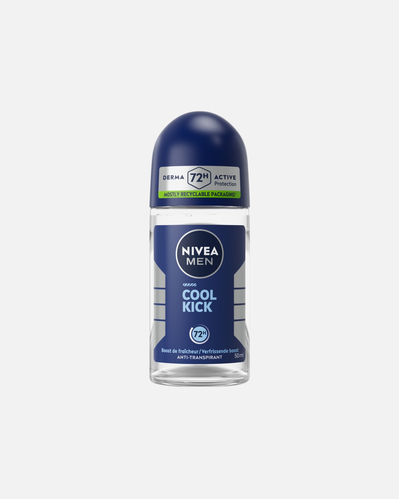 Déodorant pour Homme NIVEA Bille Homme 72H Cool Kick 50 ml