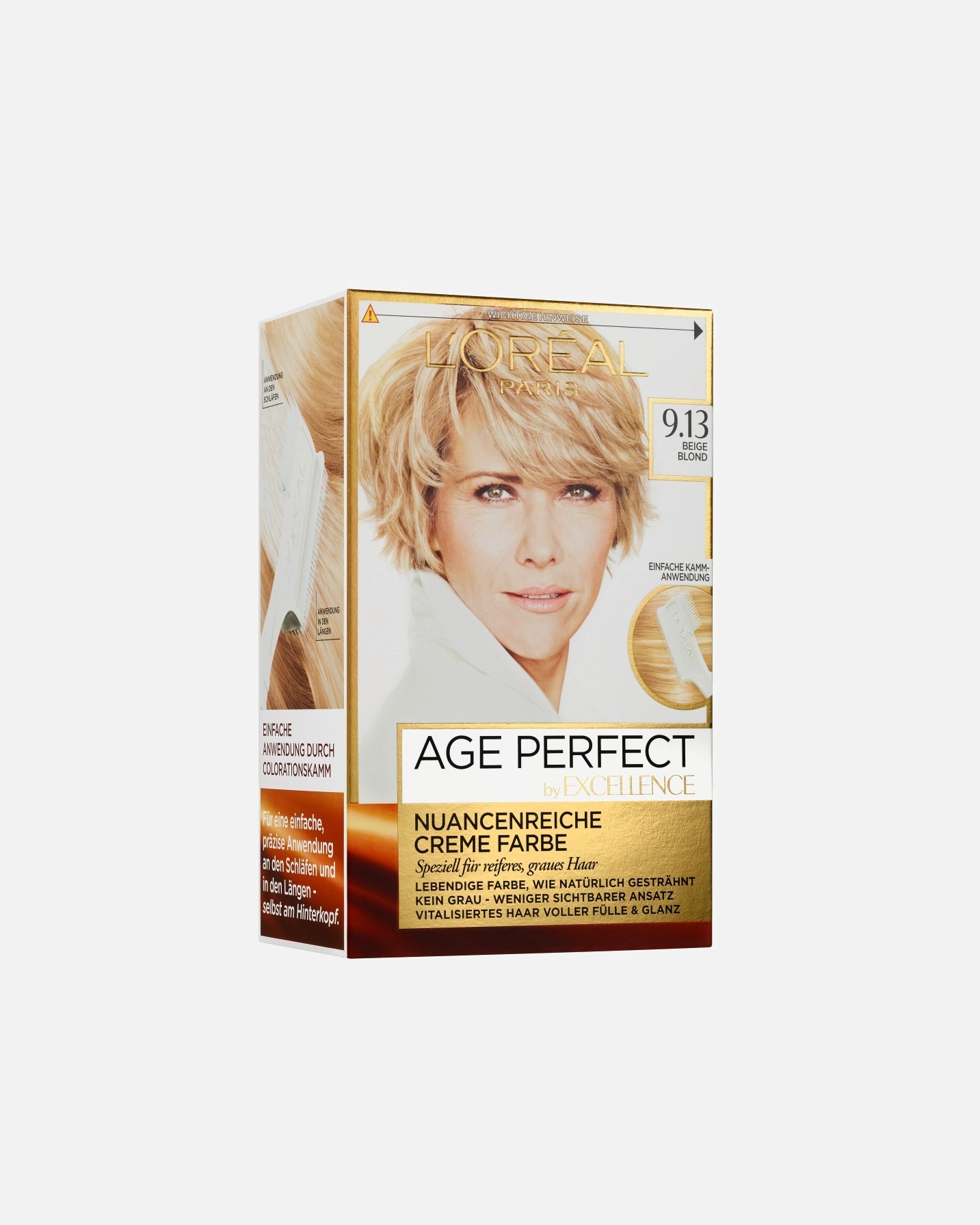 Coloration cheveux pour Femme L’Oréal Paris Excellence Âge parfait 9.013