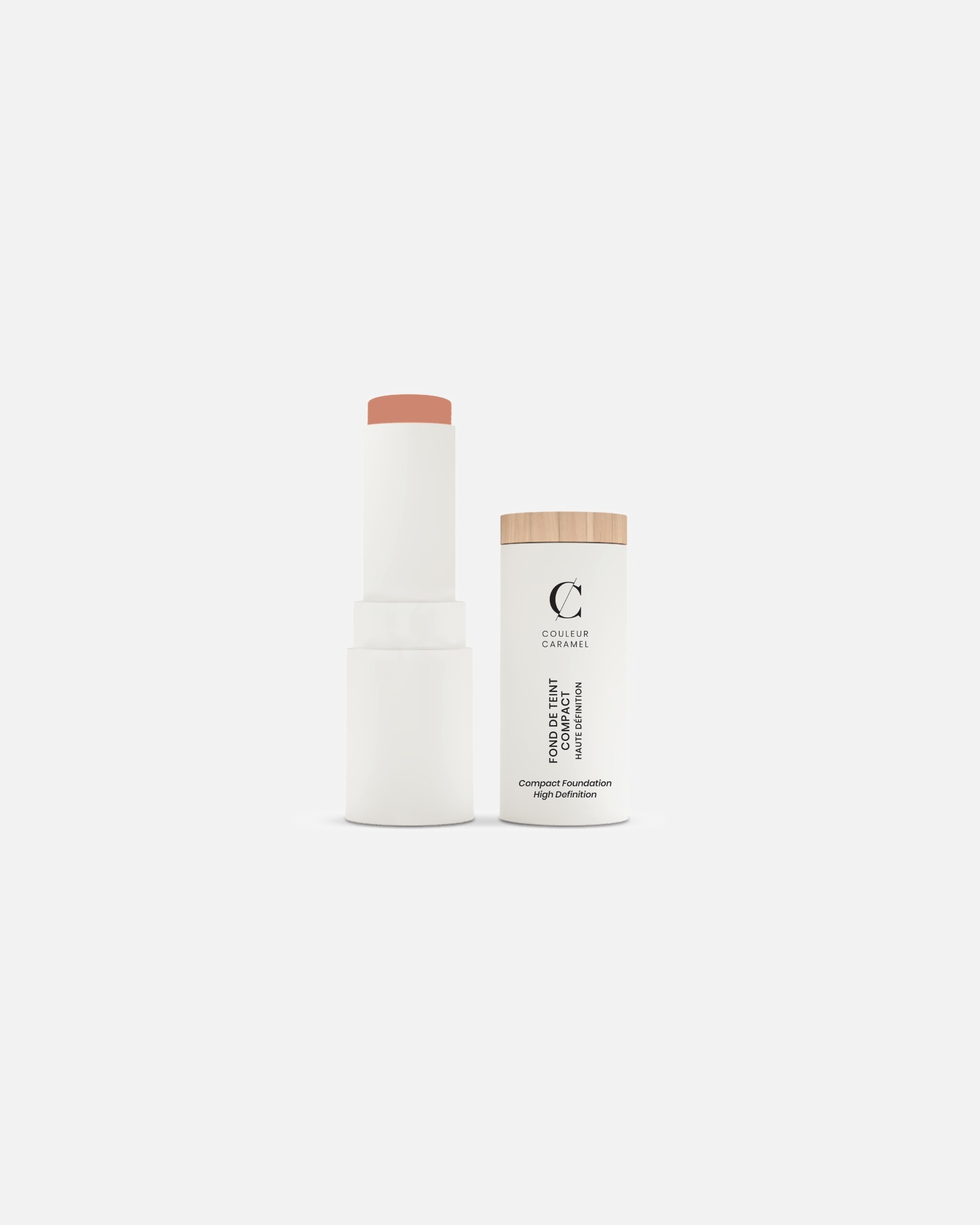 Fond de teint pour Unisexe COULEUR CARAMEL Fond de teint Compact Haute Définition 13 - Beige orangé