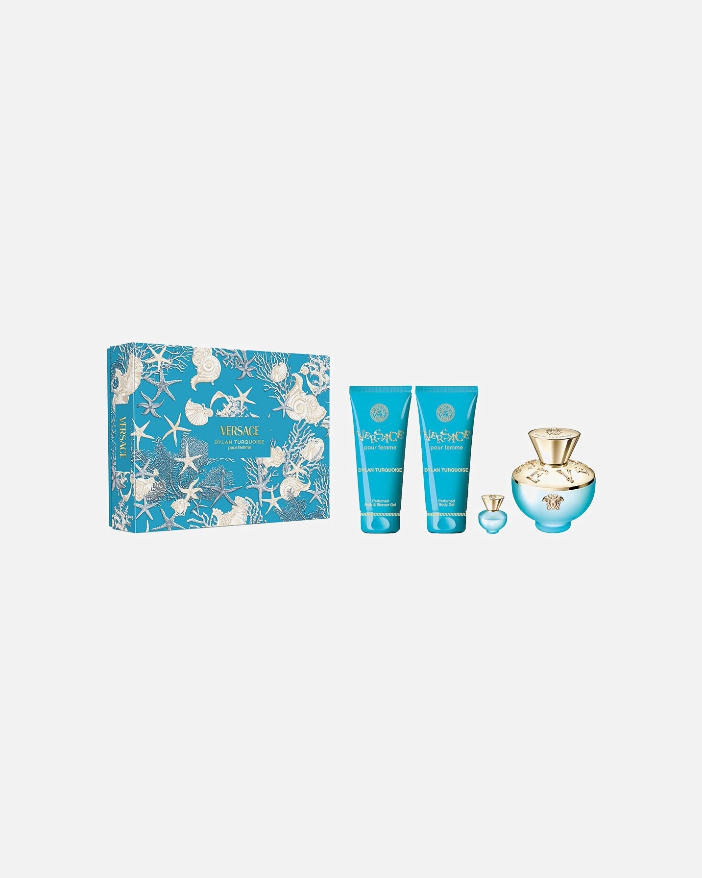 Coffret parfum pour Femme Versace Dylan Turquoise Eau de Toilette 1 unité