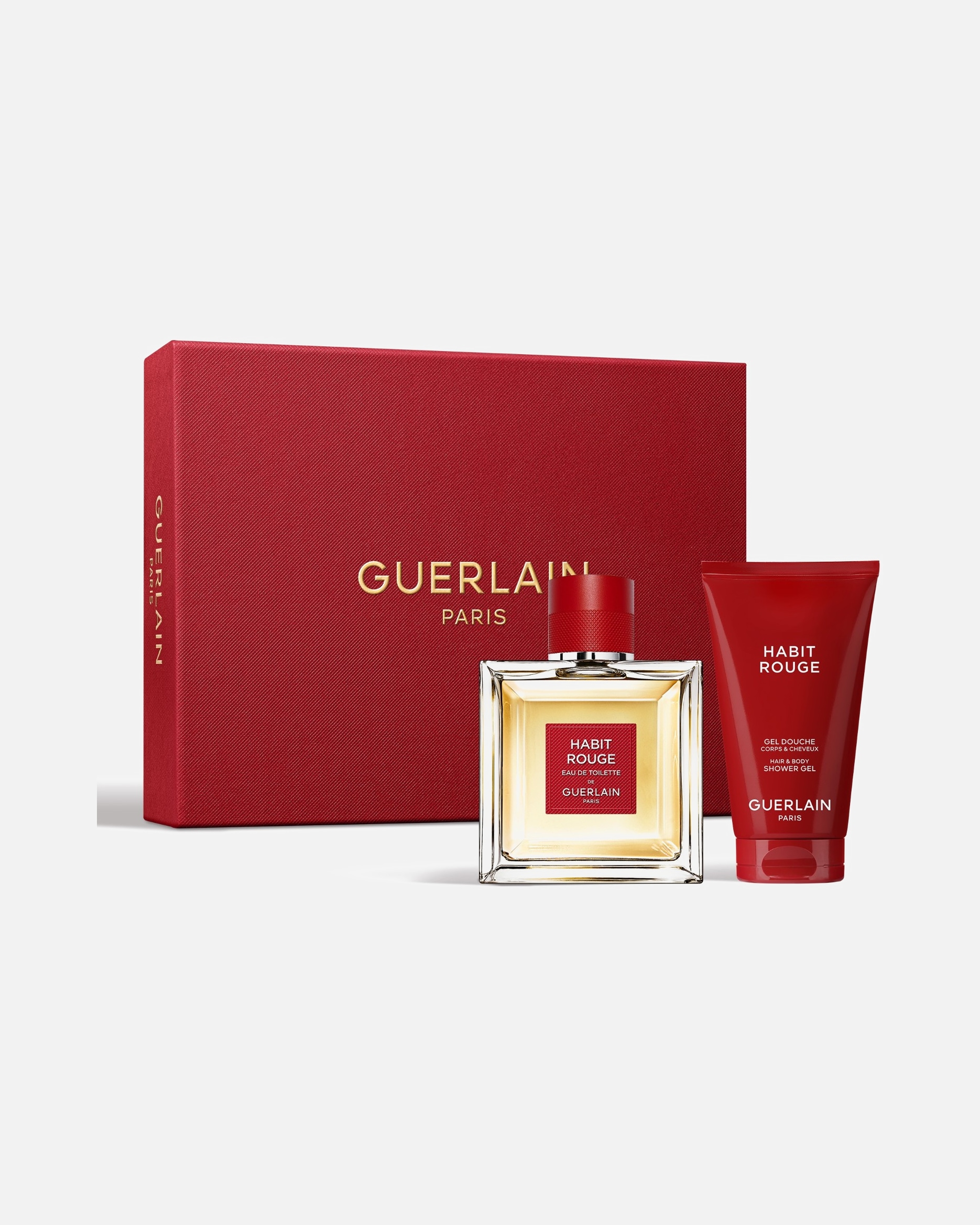 Coffret parfum pour Homme Guerlain Habit Rouge Eau de Toilette 1 unité