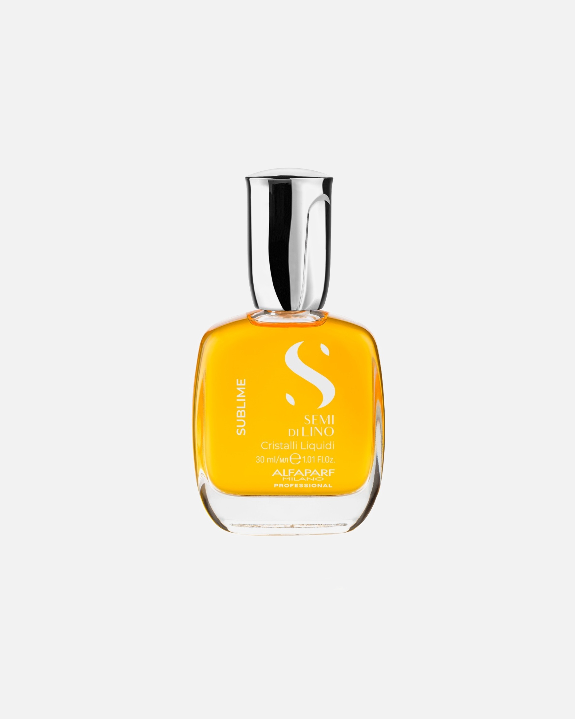 Huile cheveux pour Unisexe ALFAPARF MILANO Semi di Lino Sublime Cristalli Liquidi 30 ml