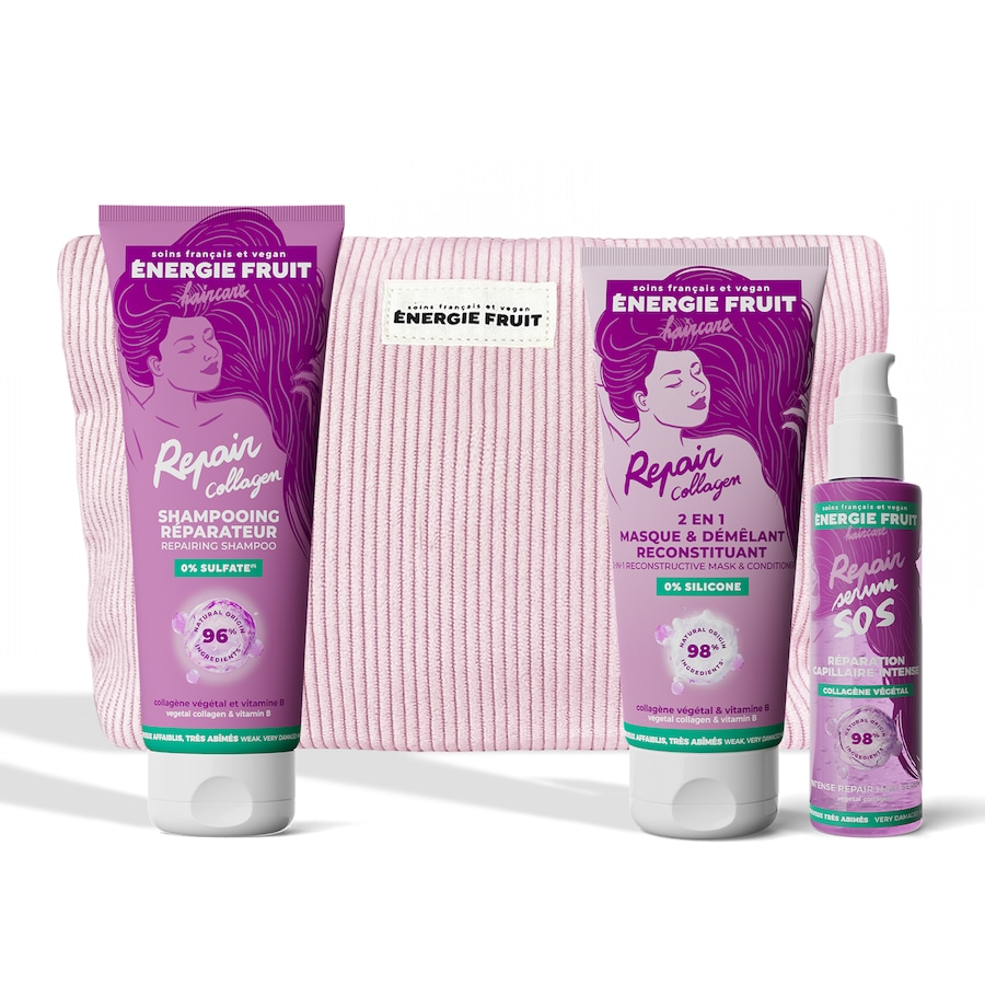 Energie Fruit - Trousse Routine Collagène Cheveux Abîmés Coffrets soin cheveux 1 pieces female