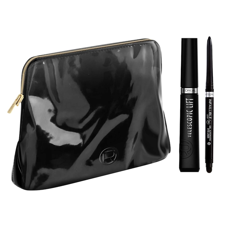 L Oréal Paris - Trousse Duo Mascara Telescopic Lift Noir + 36H Grip Liner Palettes et coffrets 1 pieces female