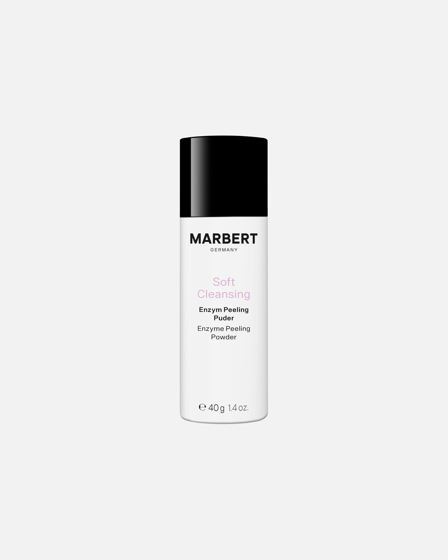 Gommage visage pour Femme Marbert MBT Poudre exfoliante enzymatique douce, tous types de peau, 40 g MBT Soft Cleansing Poudre exfoliante enzymatique Tous types de peaux 40g