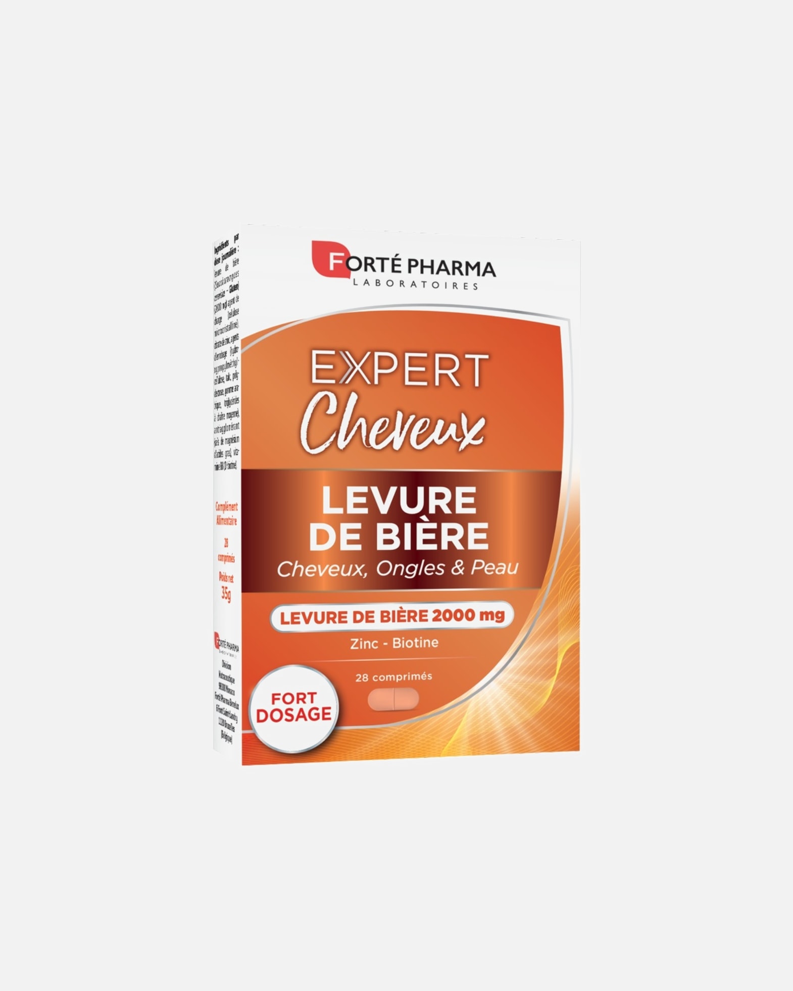 Complément alimentaire pour Unisexe FORTÉ PHARMA Default Brand Line Expert Levure de bière 28 Comprimés