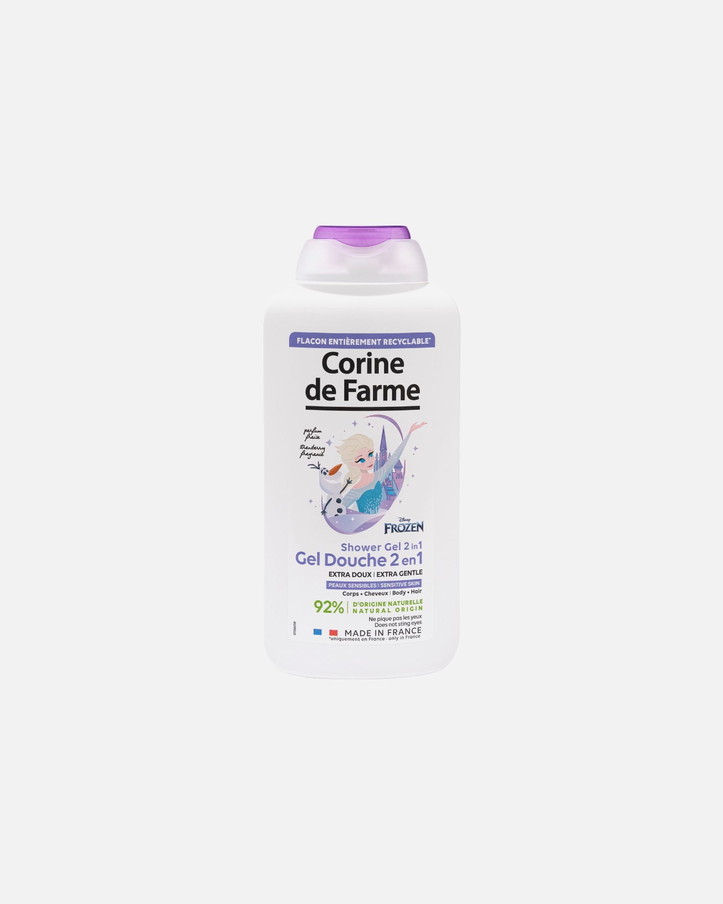 Gel douche pour Unisexe CORINE DE FARME Frozen 500 ml