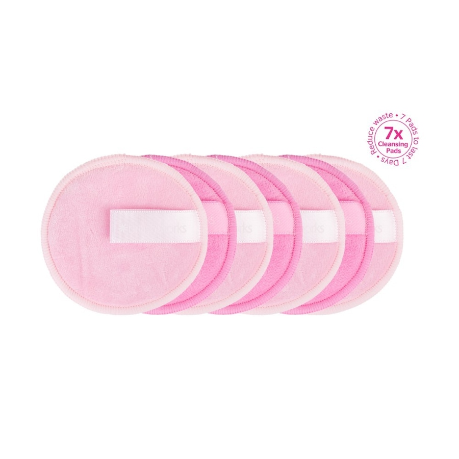 Brushworks - Cotons démaquillantes réutilisables (pack de 7) Démaquillant yeux 1 pieces unisex