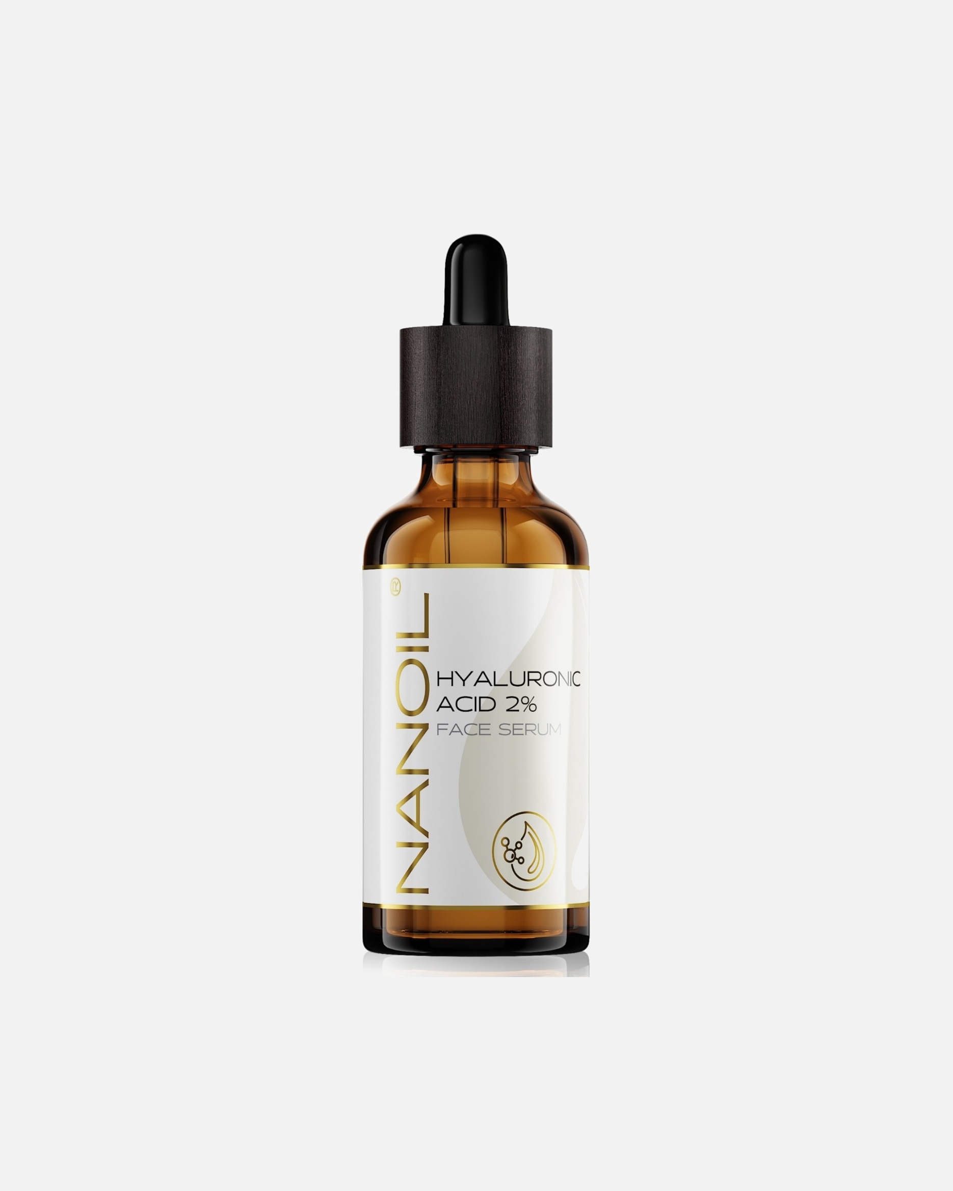 Sérum à l’acide hyaluronique pour Unisexe Nanoil Sérum visage à l'acide hyaluronique 50 ml