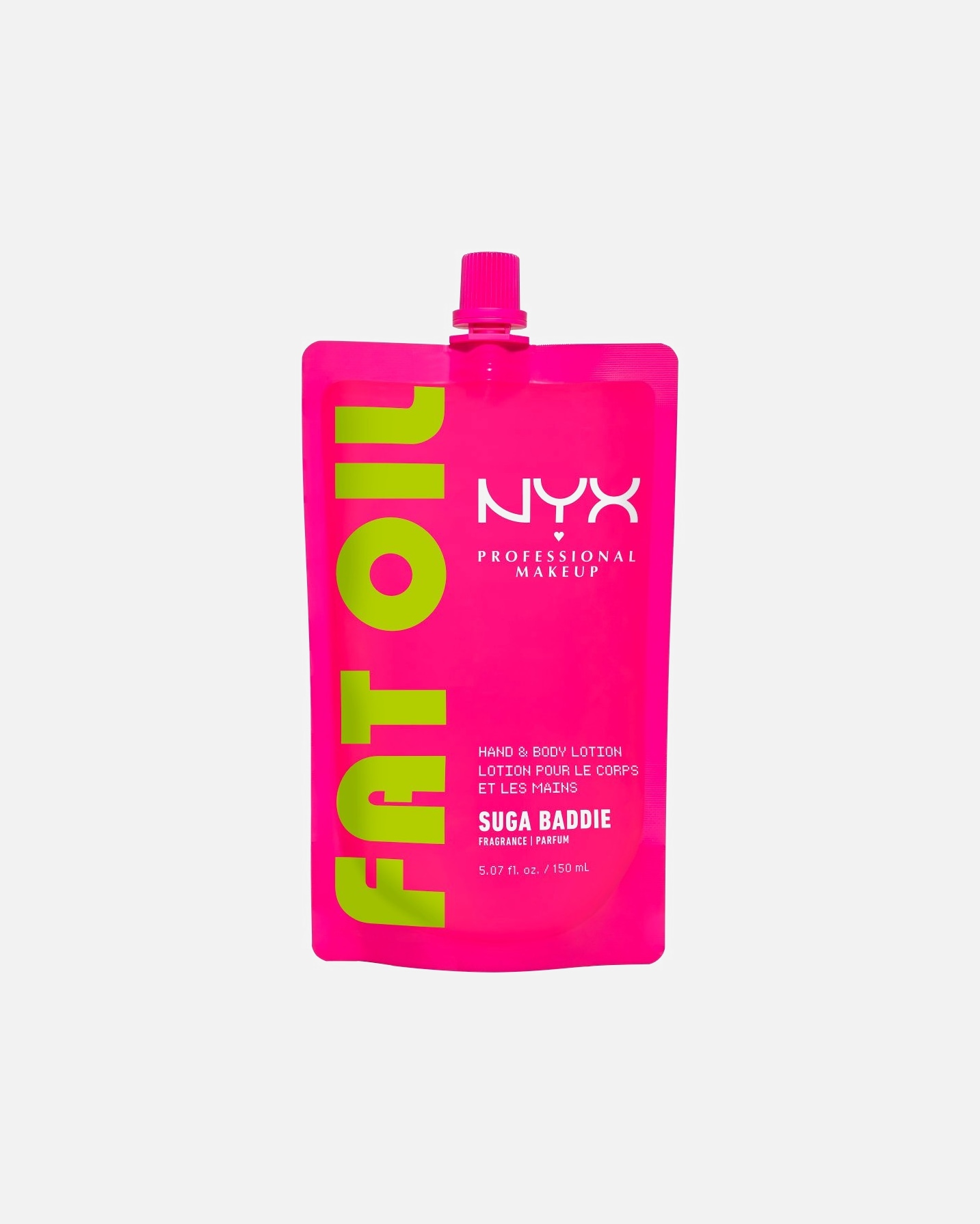 Lotion pour le corps pour Unisexe NYX Professional Makeup Fat Oil Body Suga Baddie 150 ml