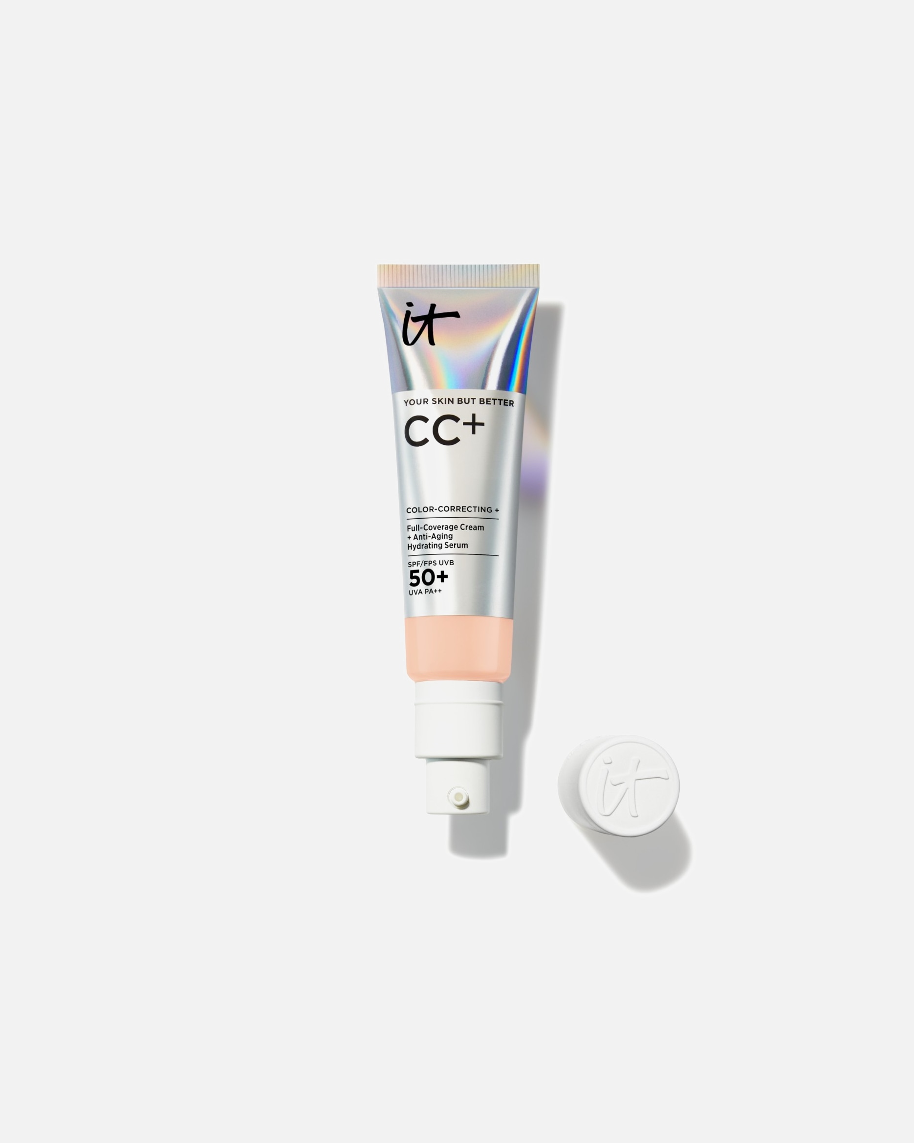 CC crème pour Unisexe IT Cosmetics Your Skin But Better CC+ Cream SPF 50+ Fair Light