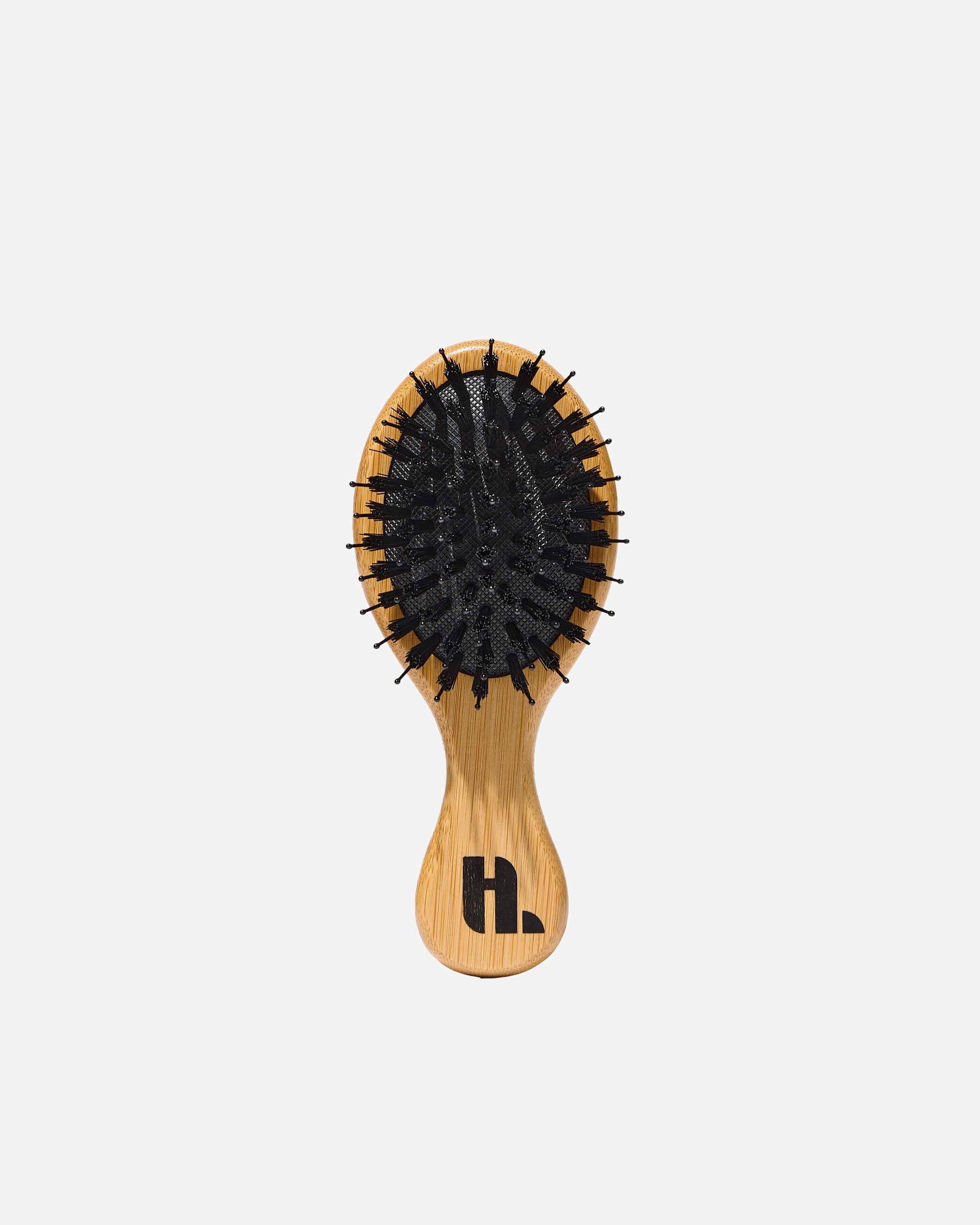 Brosse en bois pour Unisexe Hairlust Mini Bamboo Bristle Brush 1 Pièce