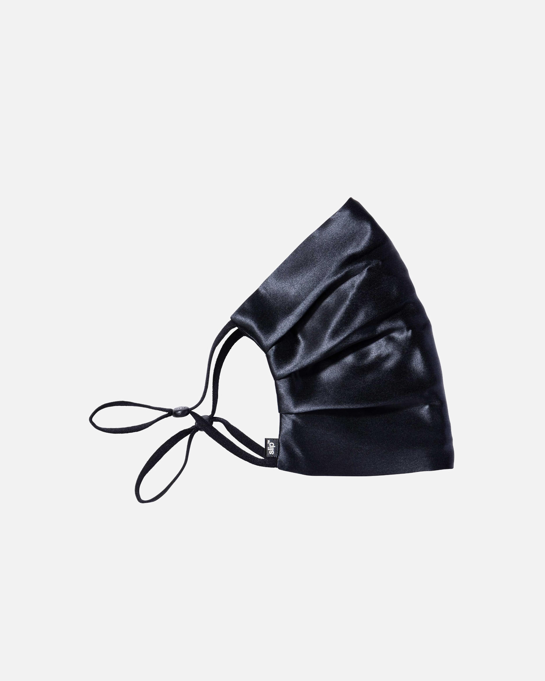 Masque Chirurgical pour Unisexe Slip Protection faciale - pure soie BLACK
