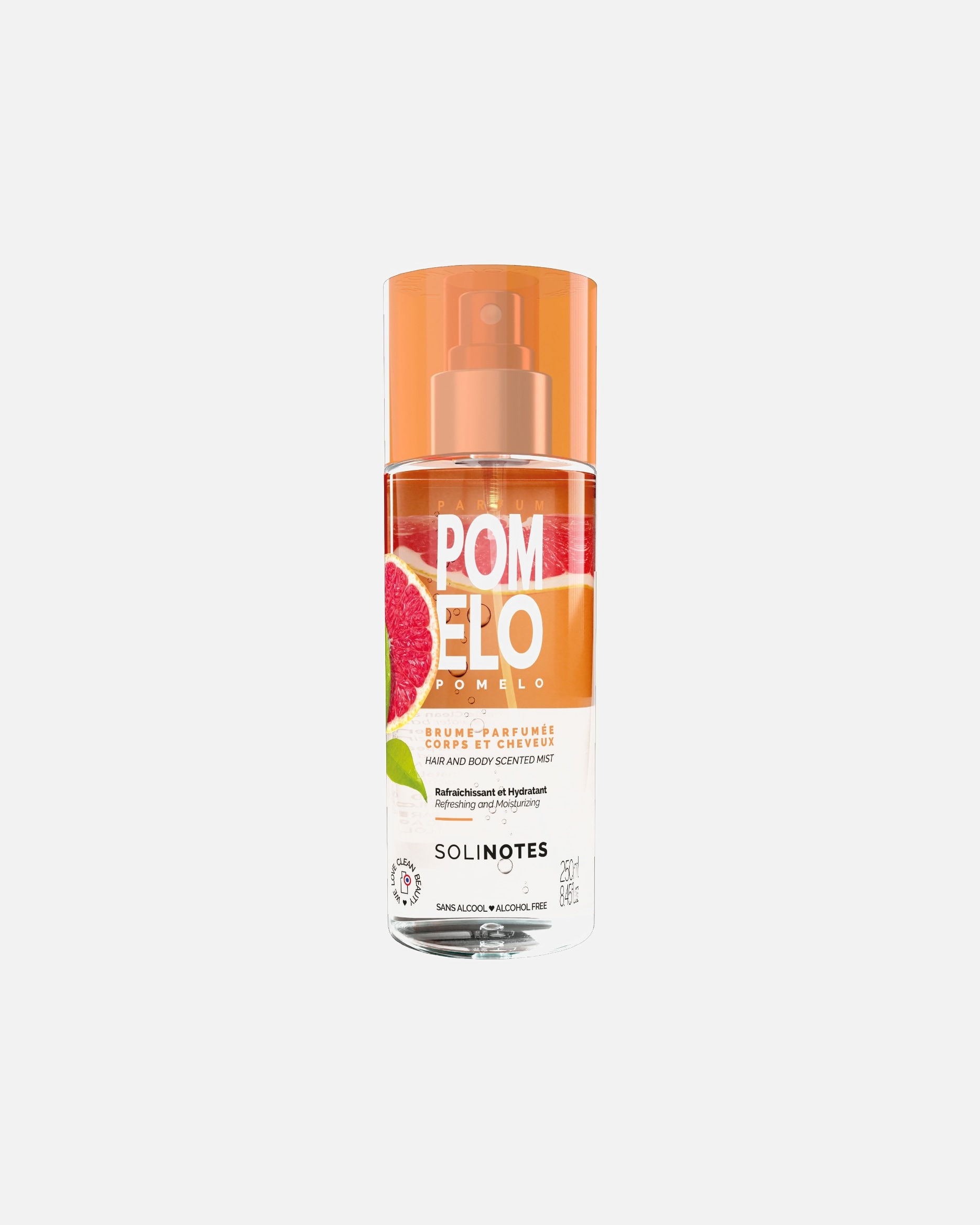 Spray pour le corps pour Femme SOLINOTES Body Mist Pomelo