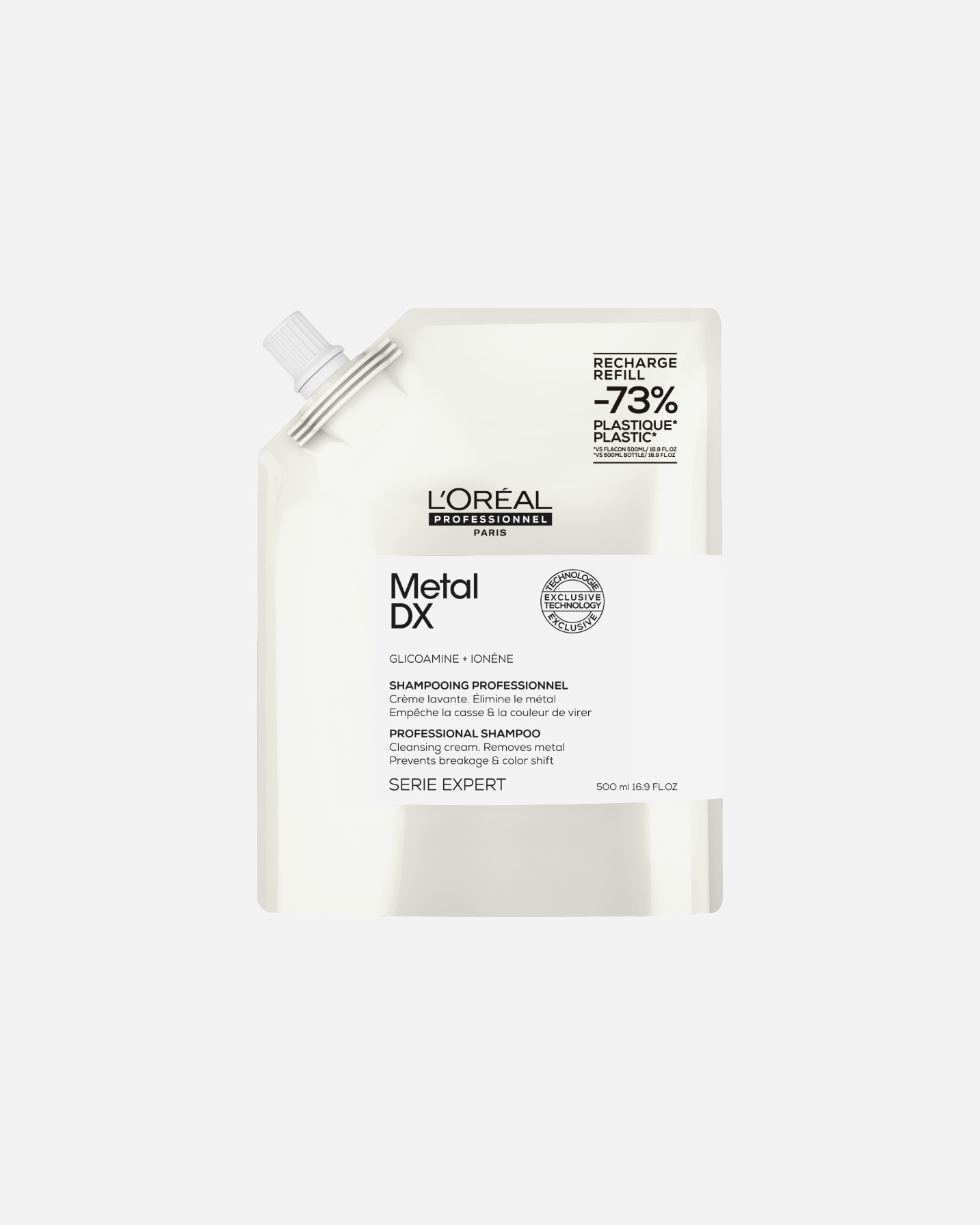 Shampooing pour Unisexe L´Oréal Professionnel Paris Serie Expert Metal Detox 500 ml - Refill