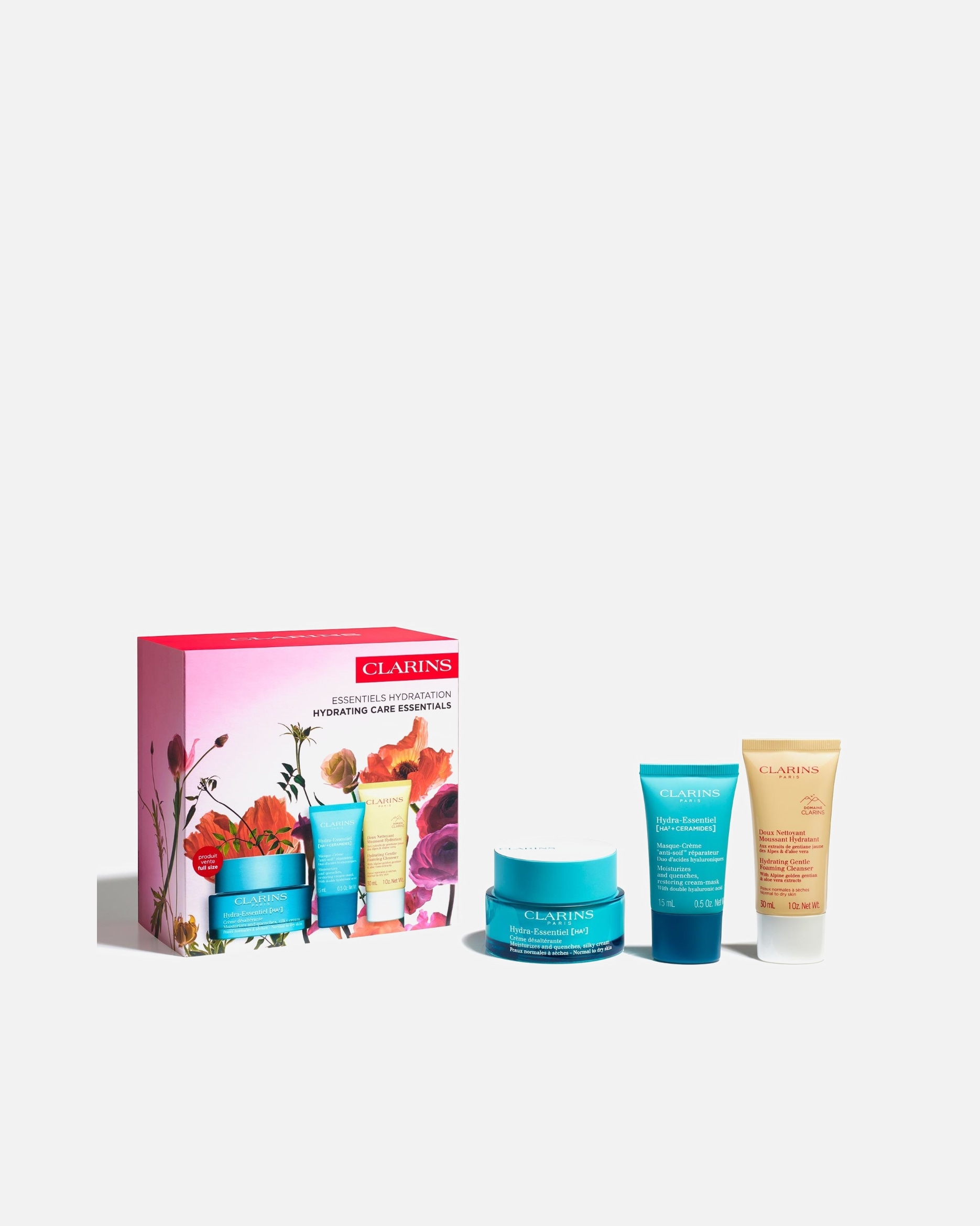 Coffret soin visage pour Femme Clarins Hydra-Essentiel Programme 1 unité