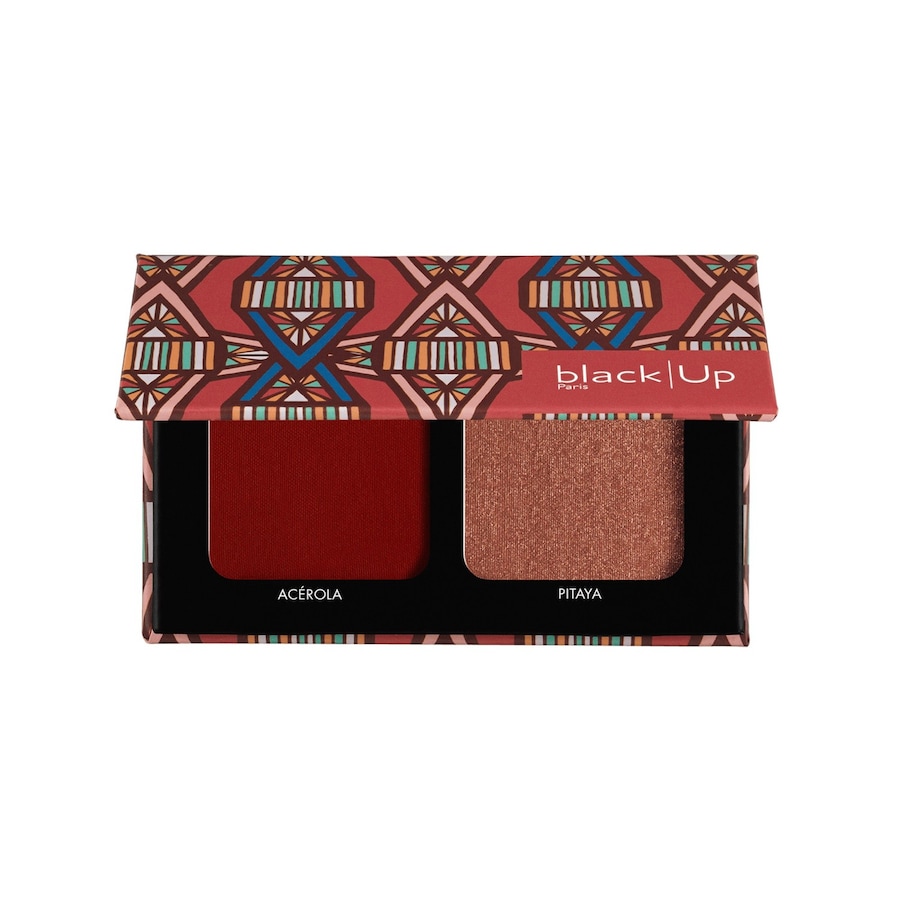 black Up - Palette Wax Duo - Blush & Highlight 6 g Marron unisex