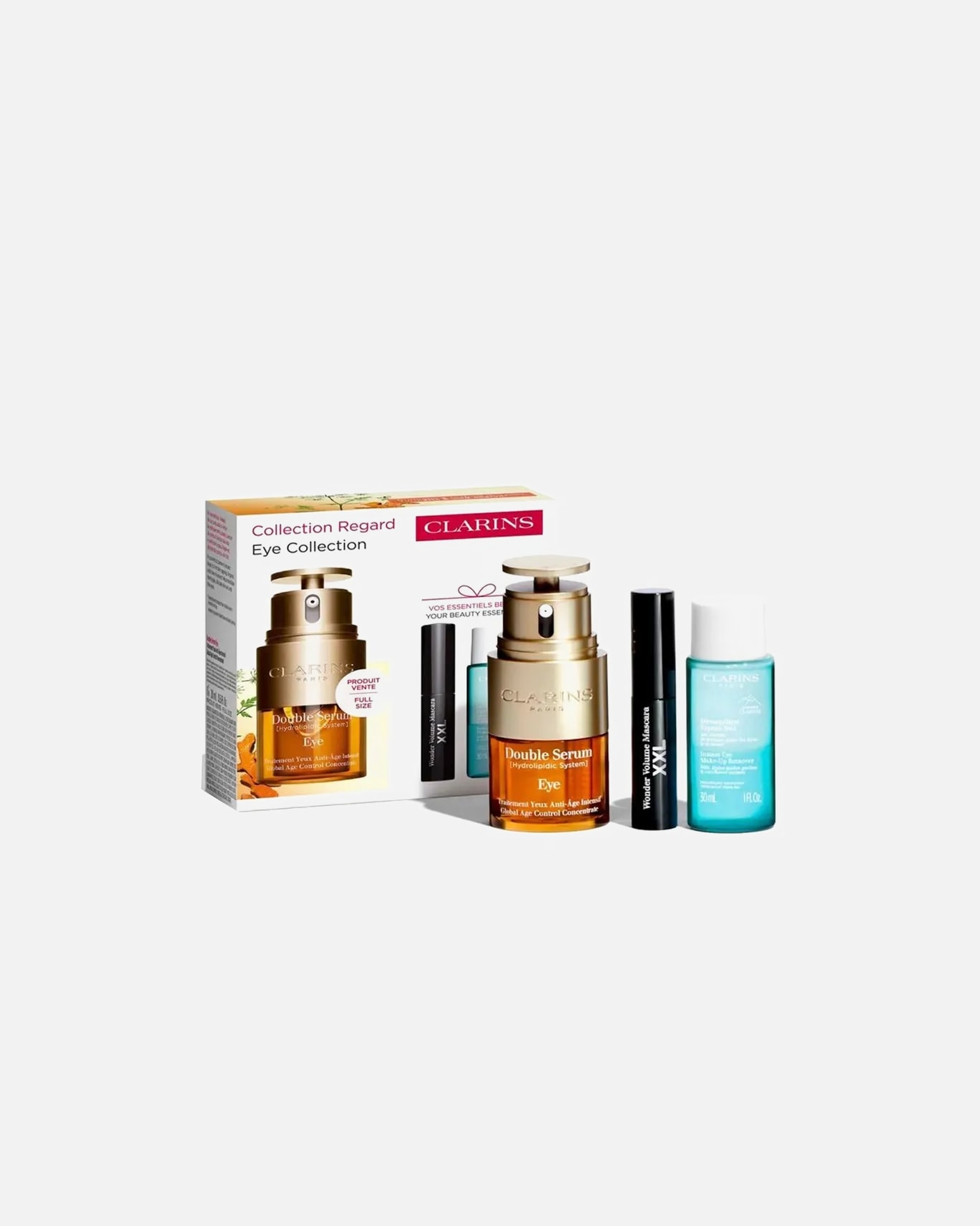 Coffret contour des yeux pour Femme Clarins Double Serum Eye - Mes essentiels pour le regard 1 unité