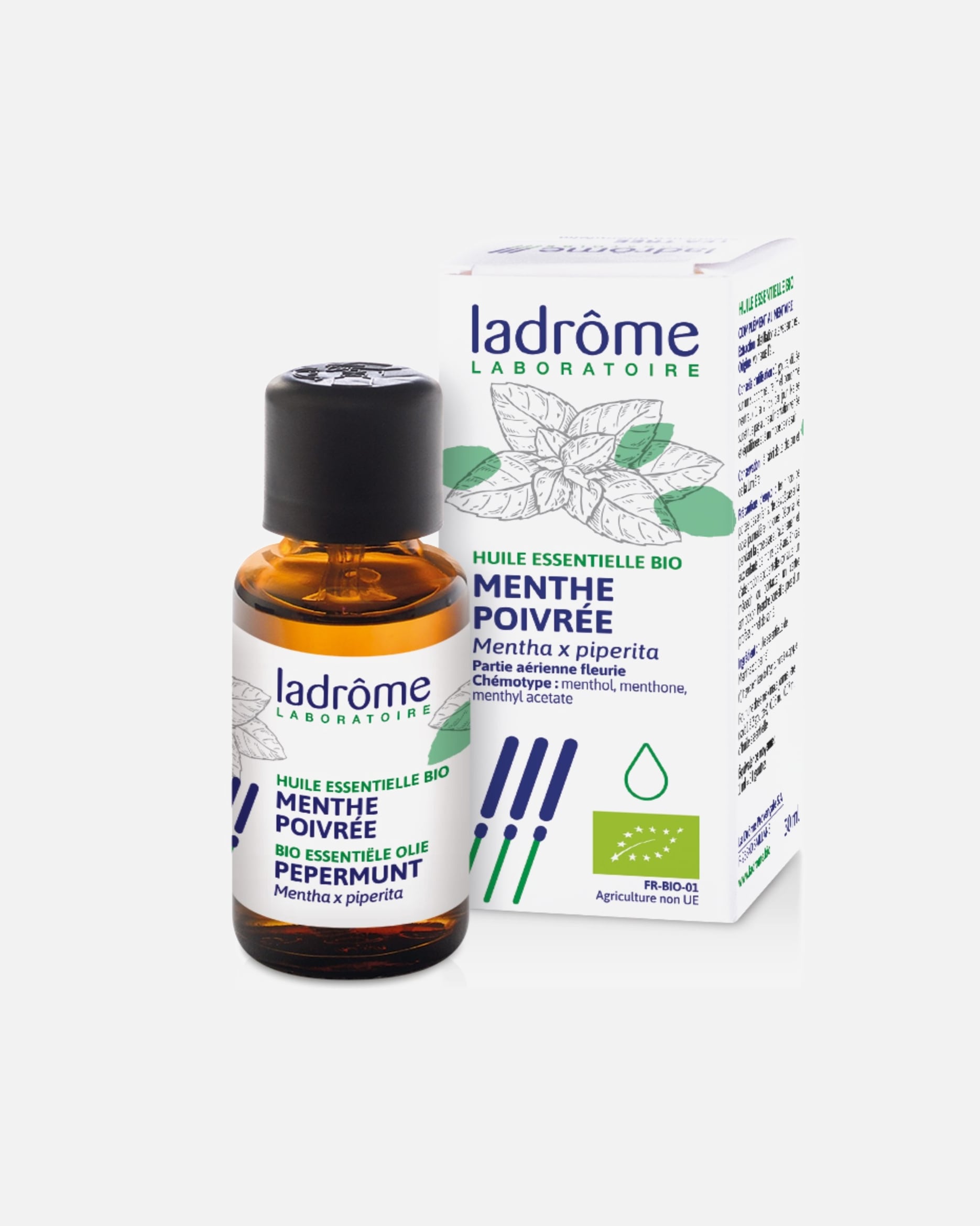 Huile pour le corps pour Unisexe ladrôme Default Brand Line Menthe poivree 30 ml