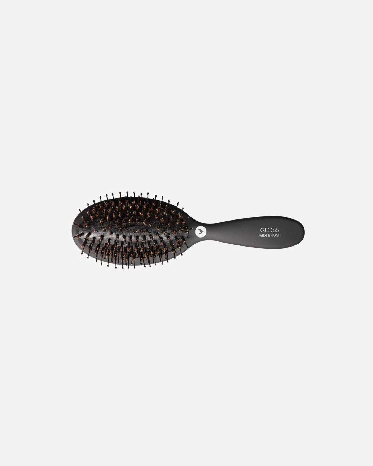 Brosse plate pour Unisexe HH Simonsen Gloss Brush Midi Black Quantité: 1