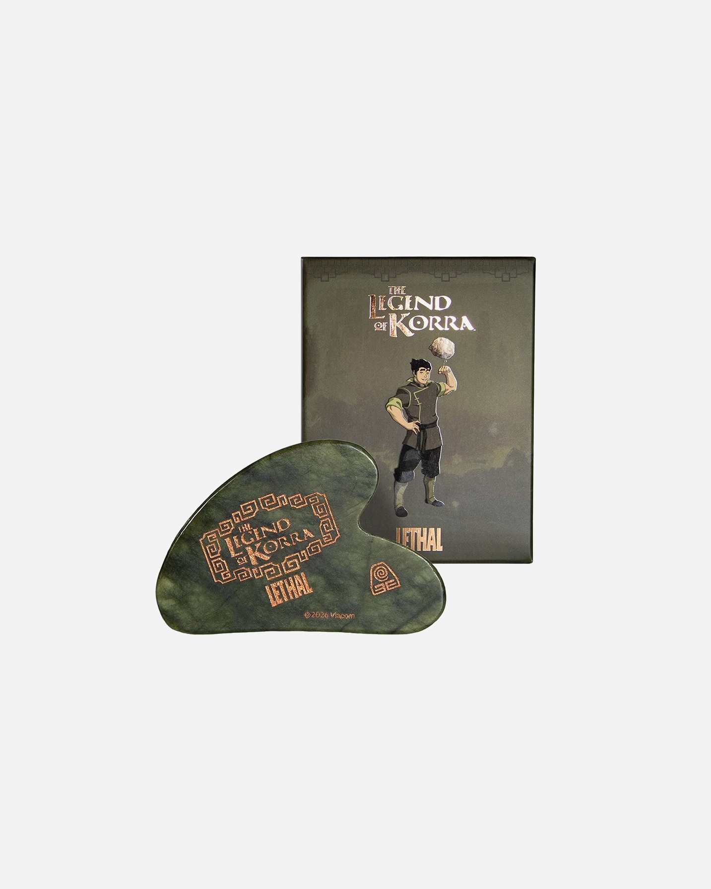 Accessoires de massage pour Unisexe Lethal Cosmetics The Legend of Korra Bolin Grounding Gua Sha 1 unité